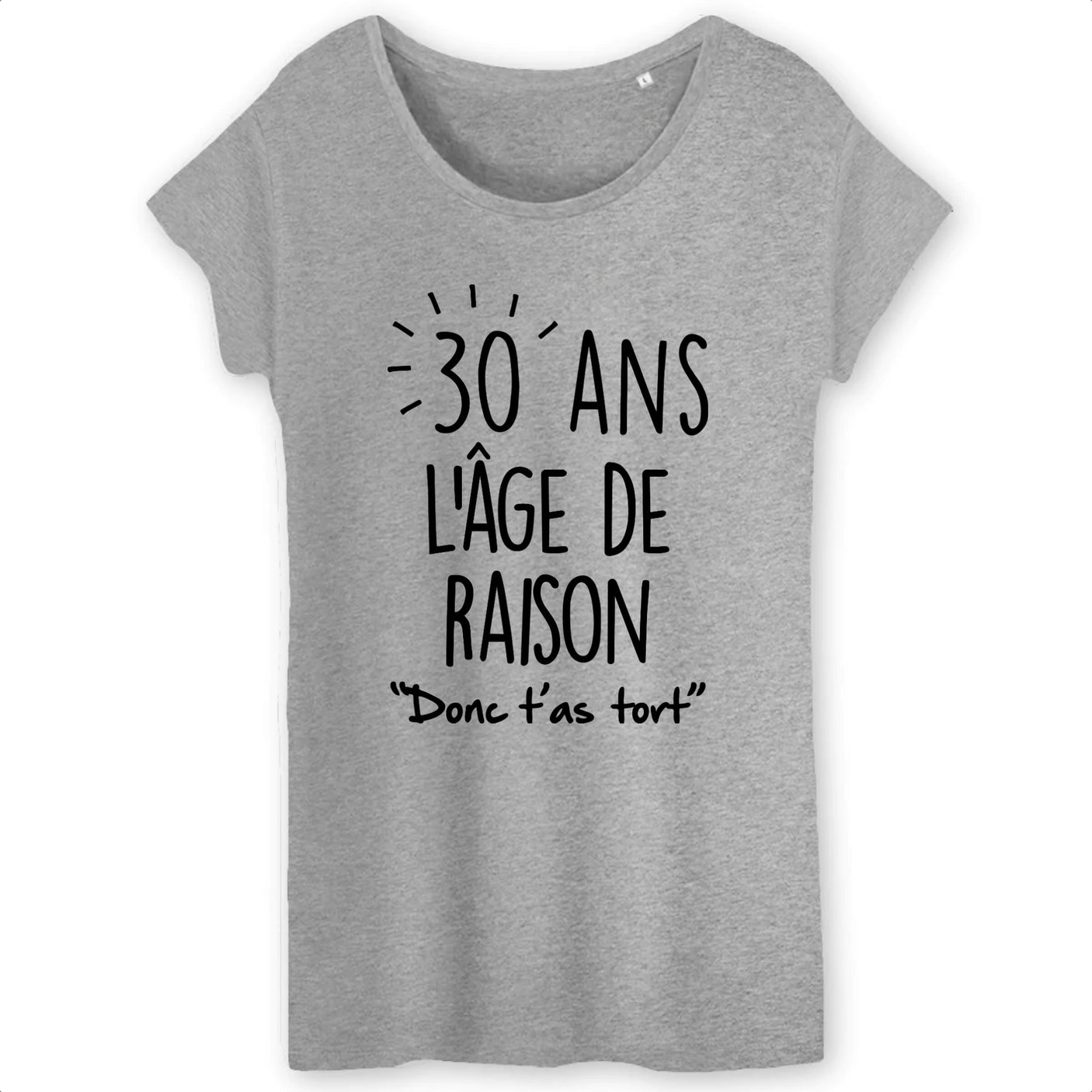 T-Shirt Femme Anniversaire 30 ans
