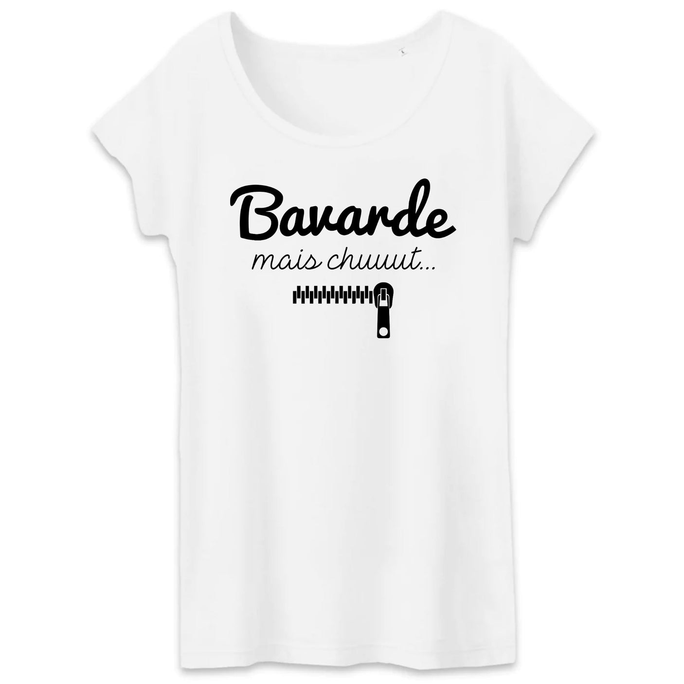 T-Shirt Femme Bavarde mais chut