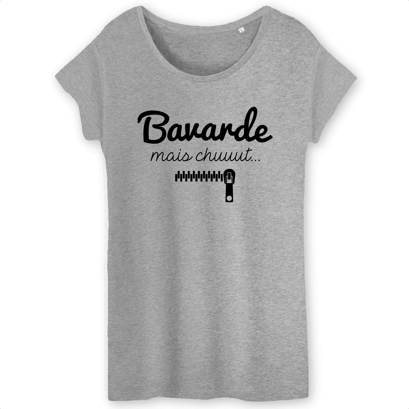 T-Shirt Femme Bavarde mais chut