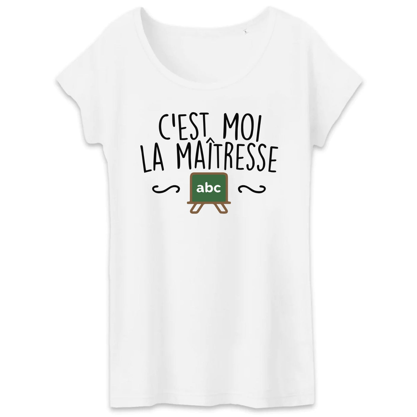 T-Shirt Femme C'est moi la maîtresse