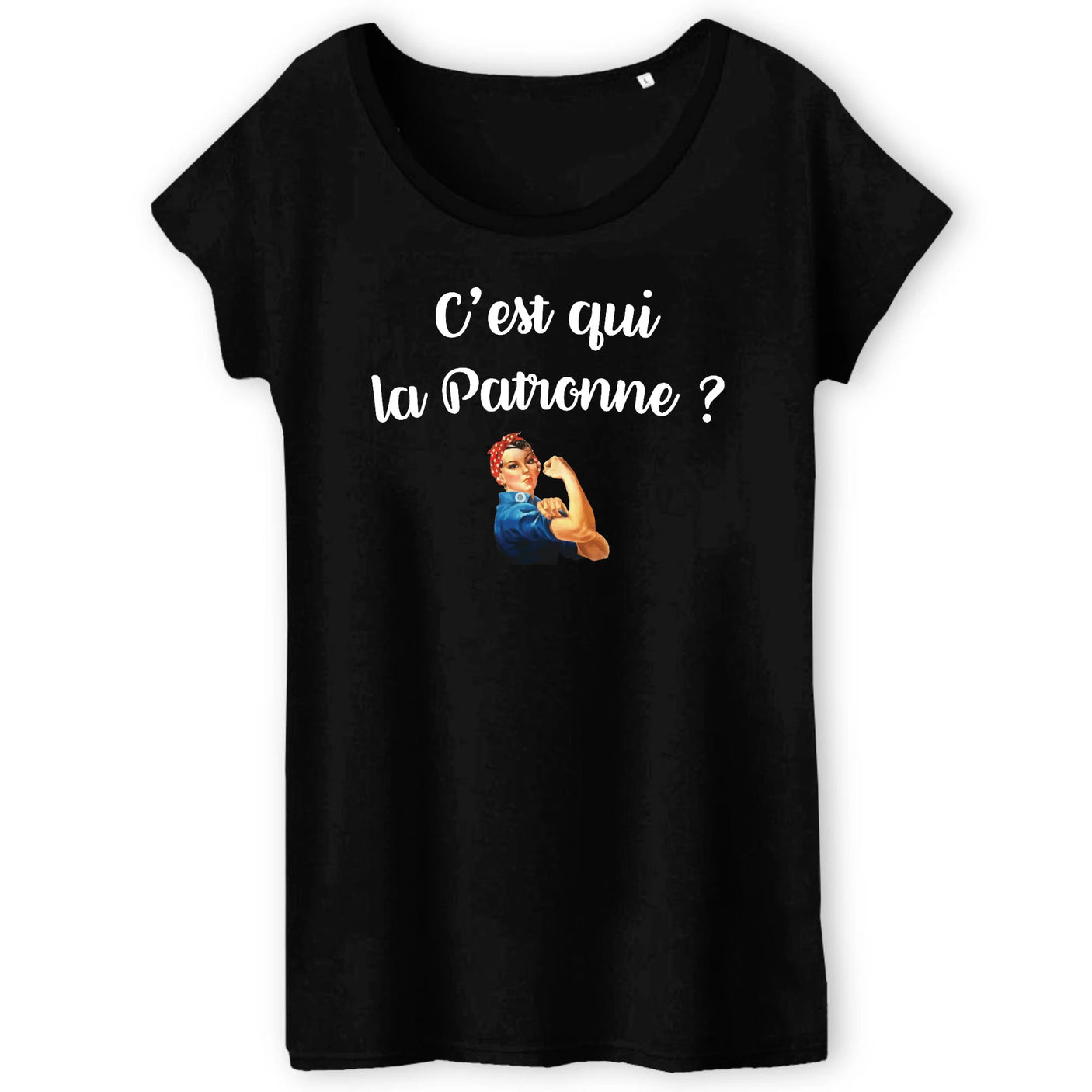 T-Shirt Femme C'est qui la patronne