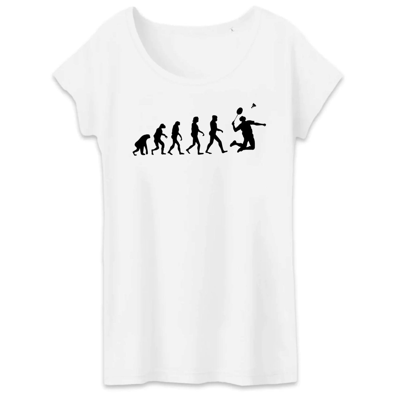 T-Shirt Femme Évolution badminton