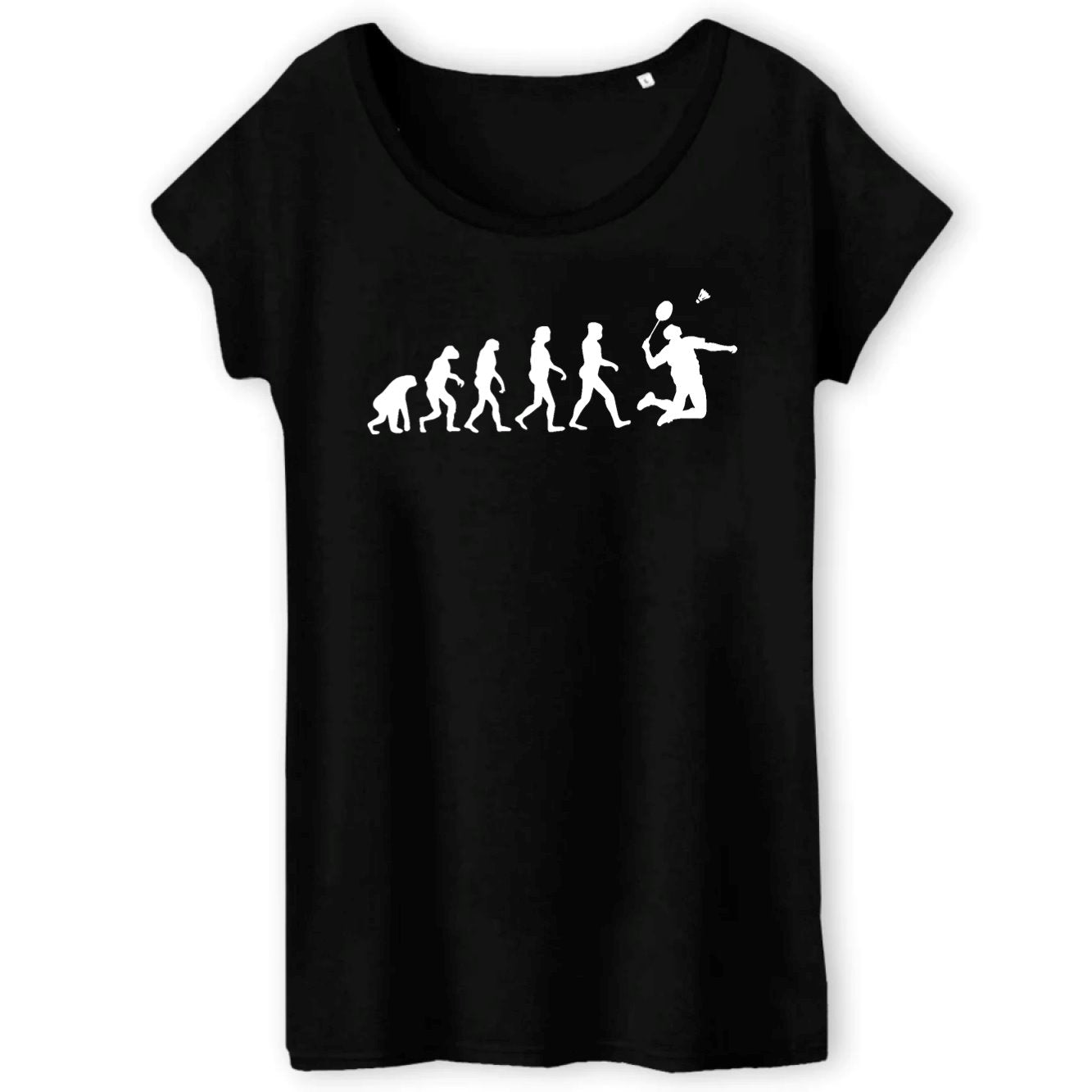 T-Shirt Femme Évolution badminton