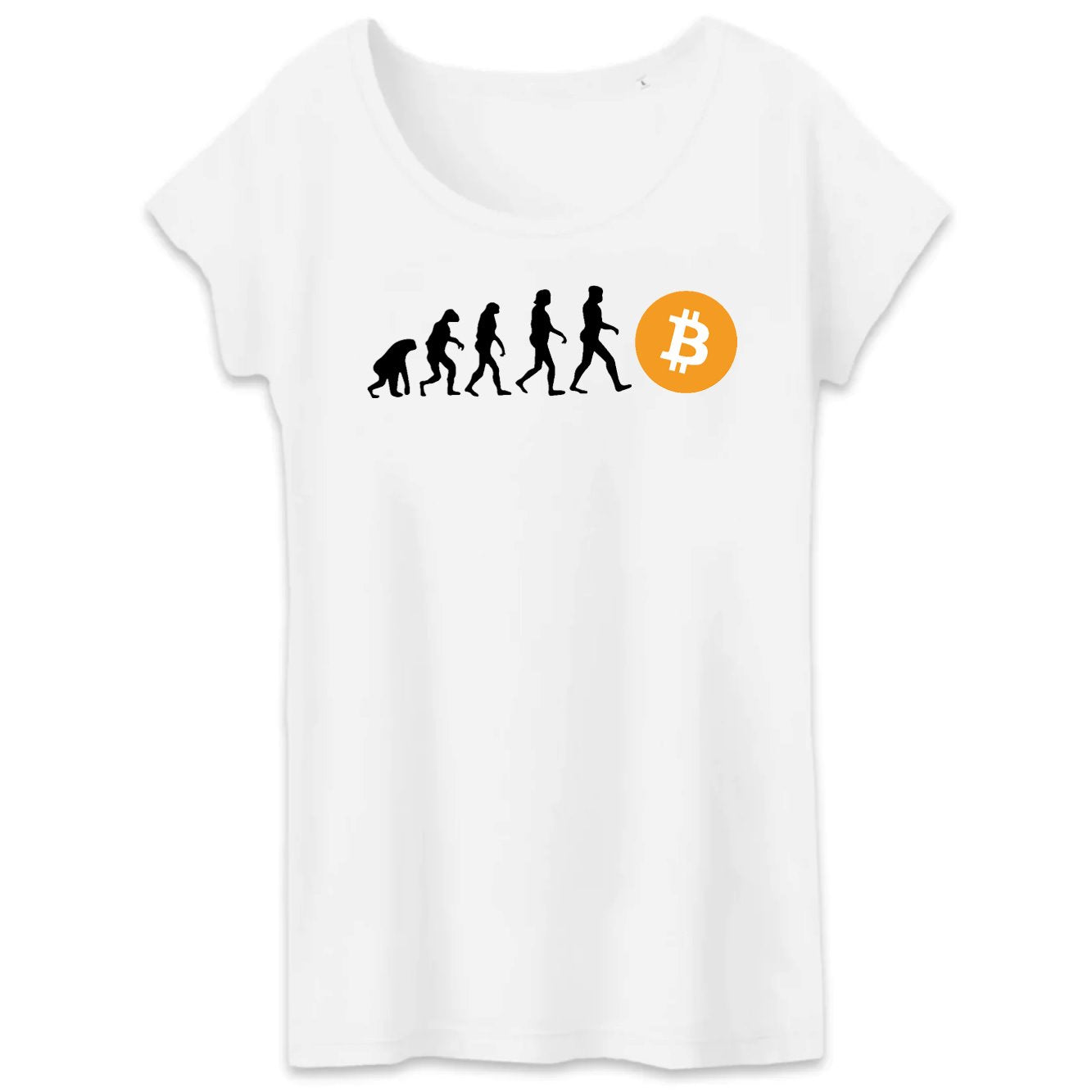 T-Shirt Femme Évolution Bitcoin