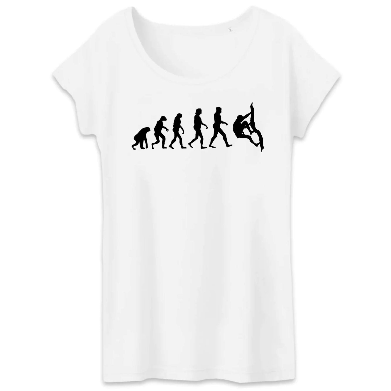 T-Shirt Femme Évolution escalade
