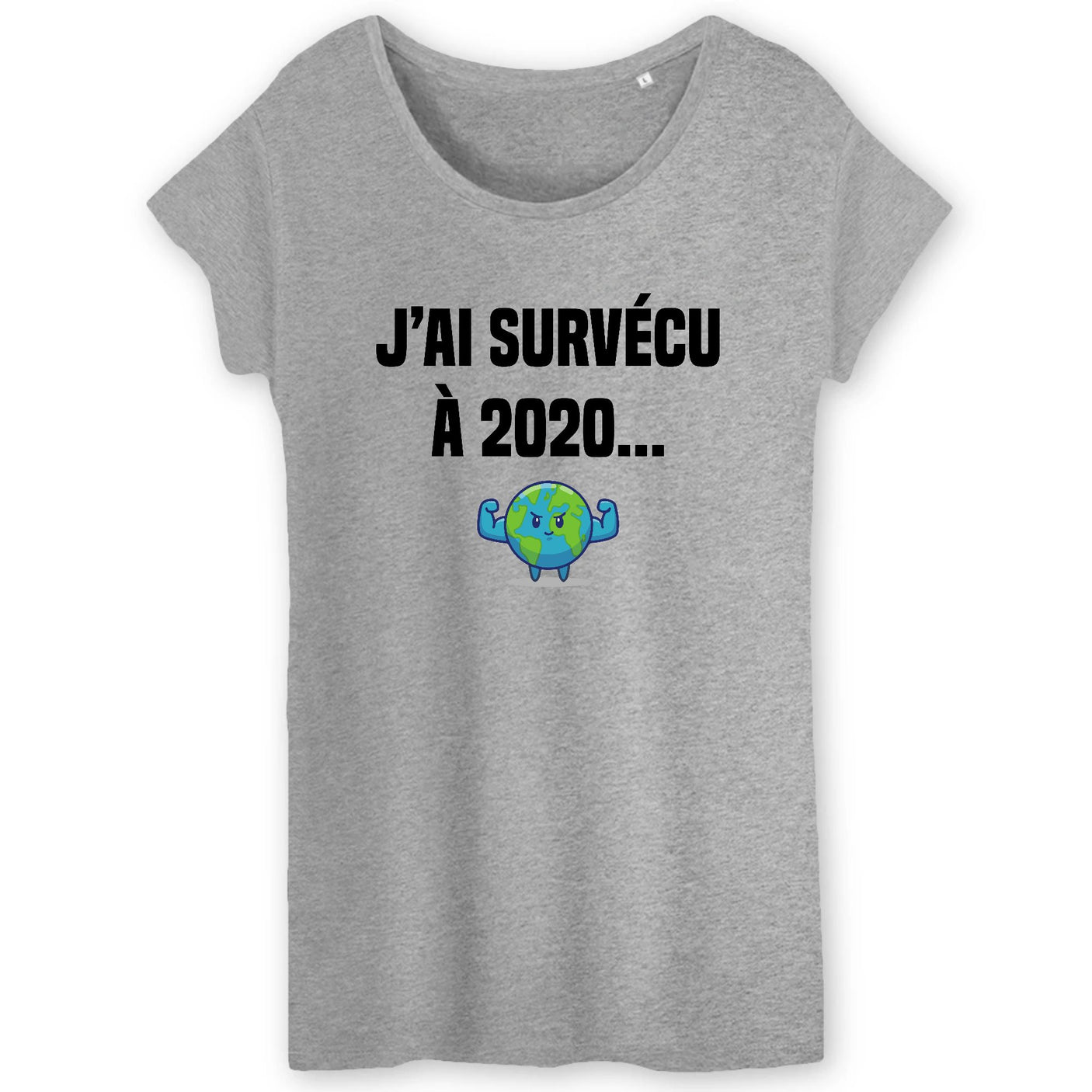 T-Shirt Femme J'ai survécu à 2020