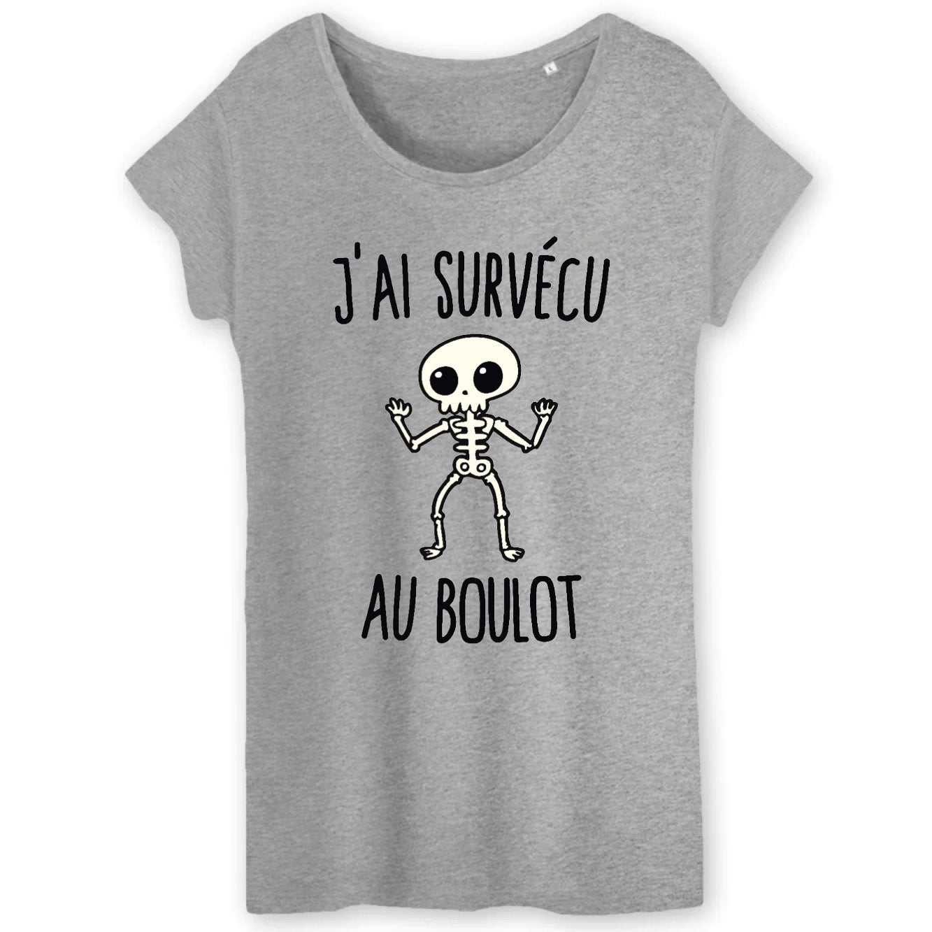 T-Shirt Femme J'ai survécu au boulot