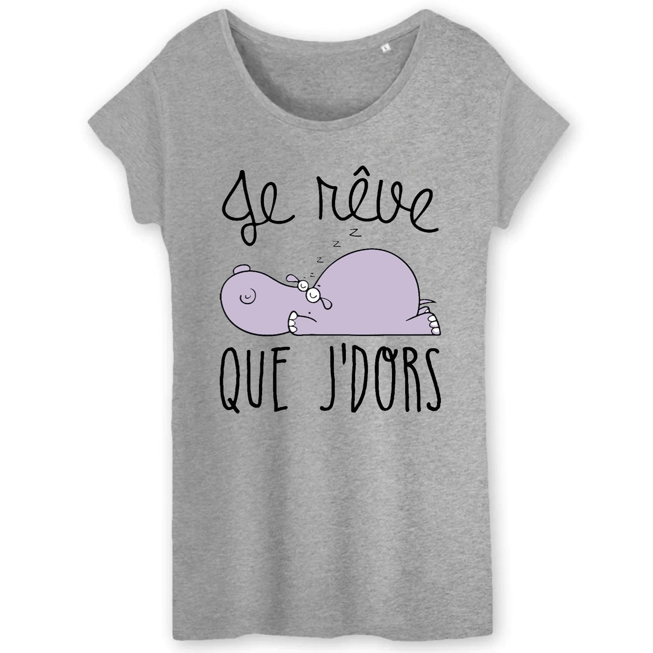 T-Shirt Femme Je rêve que je dors