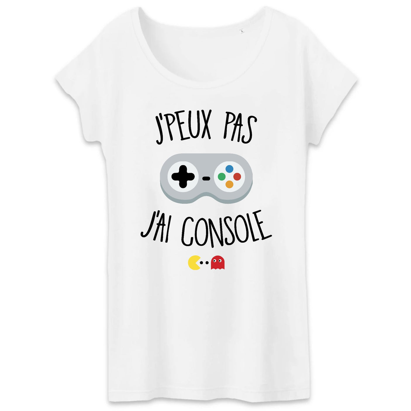 T-Shirt Femme J'peux pas j'ai console