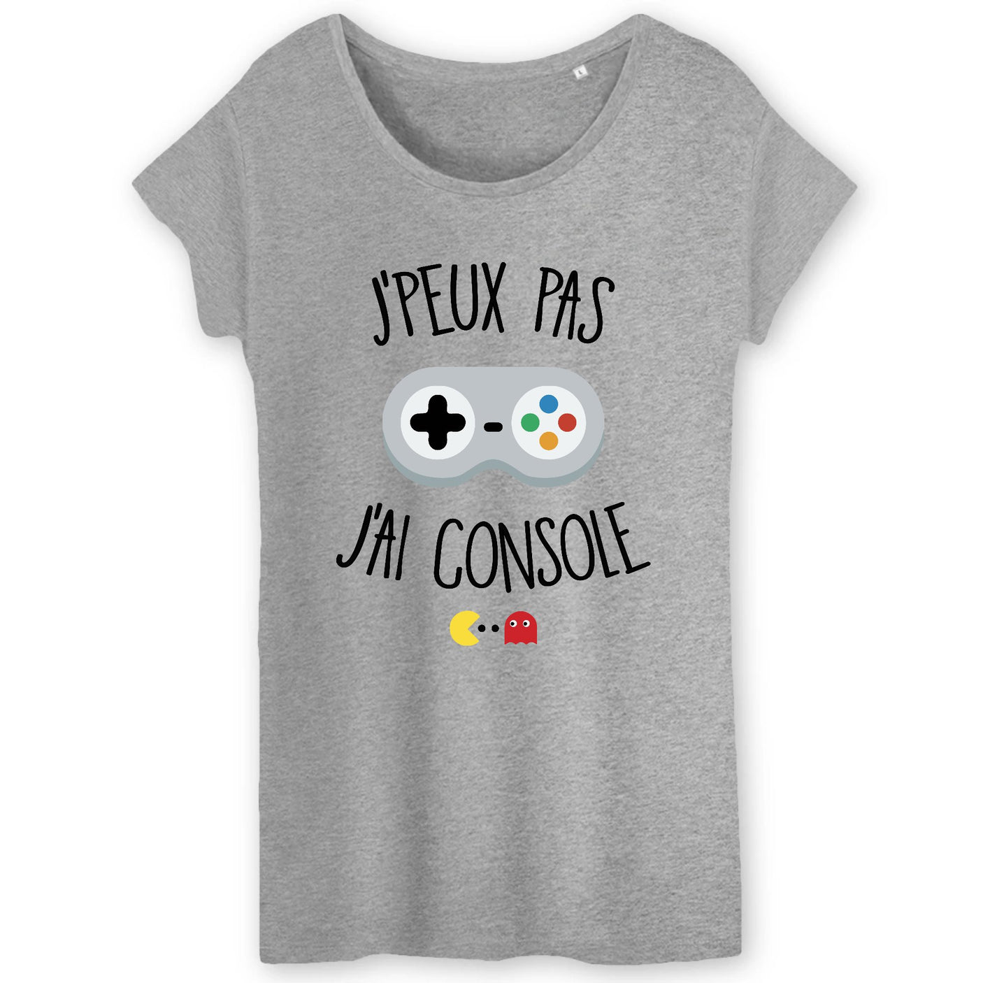 T-Shirt Femme J'peux pas j'ai console