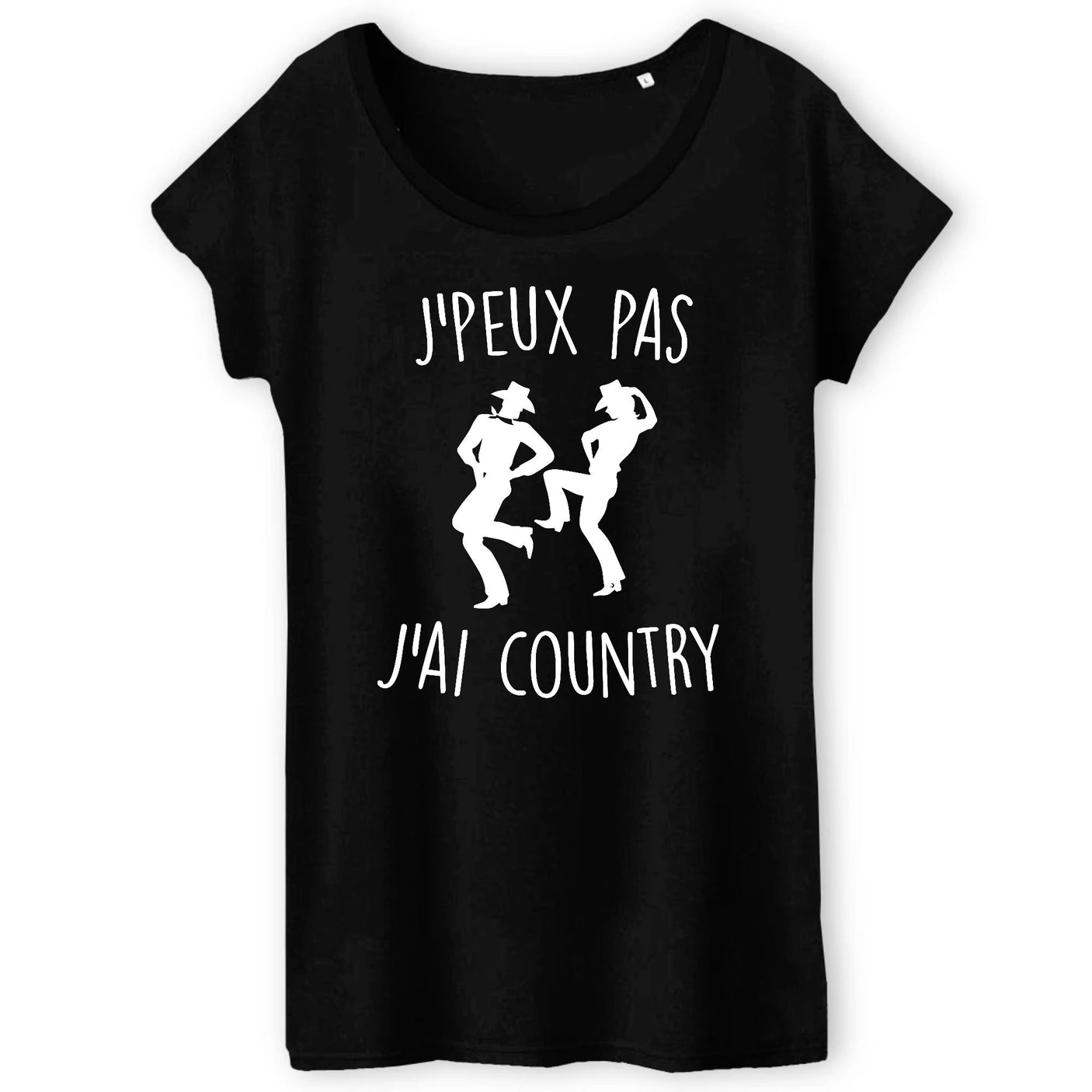 T-Shirt Femme J'peux pas j'ai country