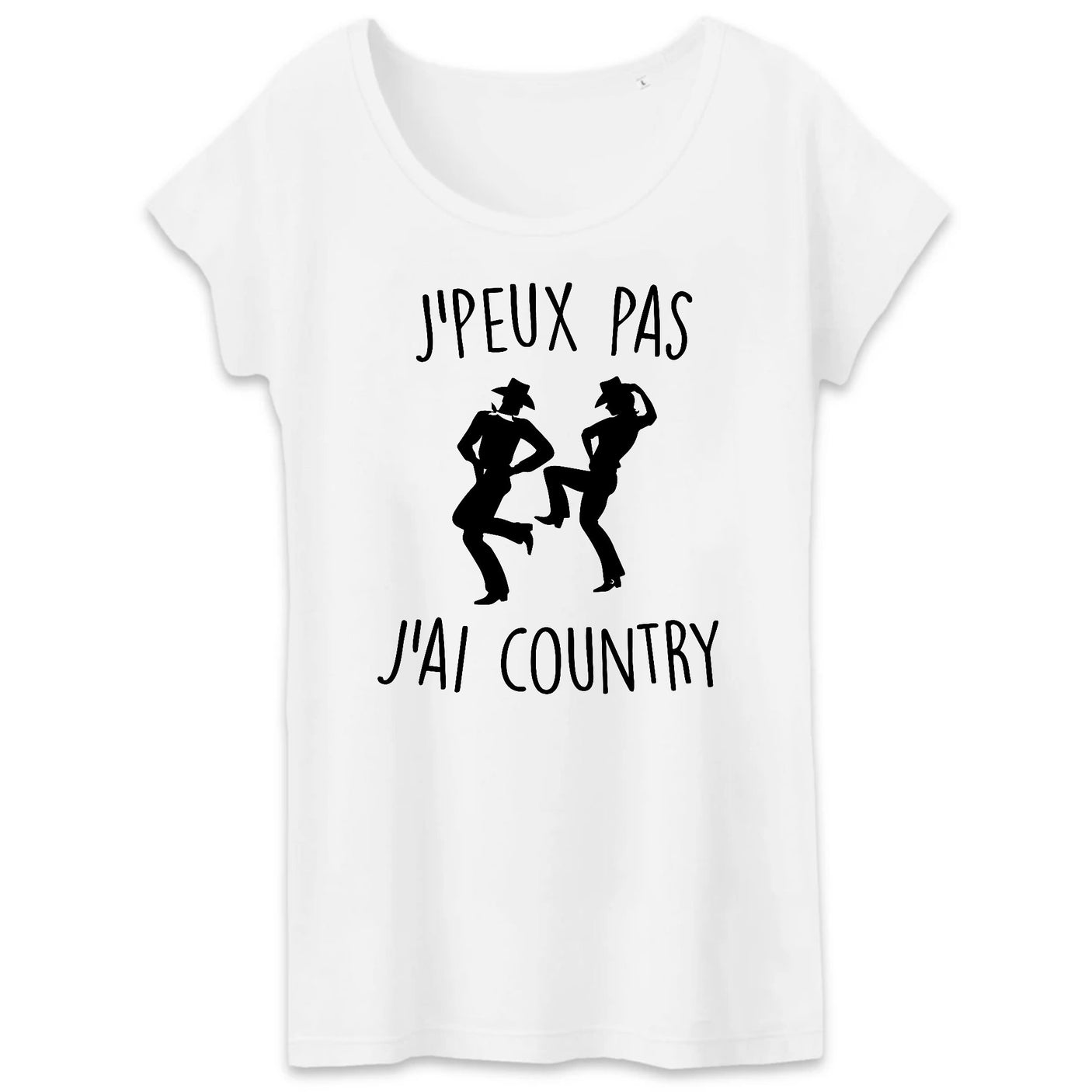 T-Shirt Femme J'peux pas j'ai country