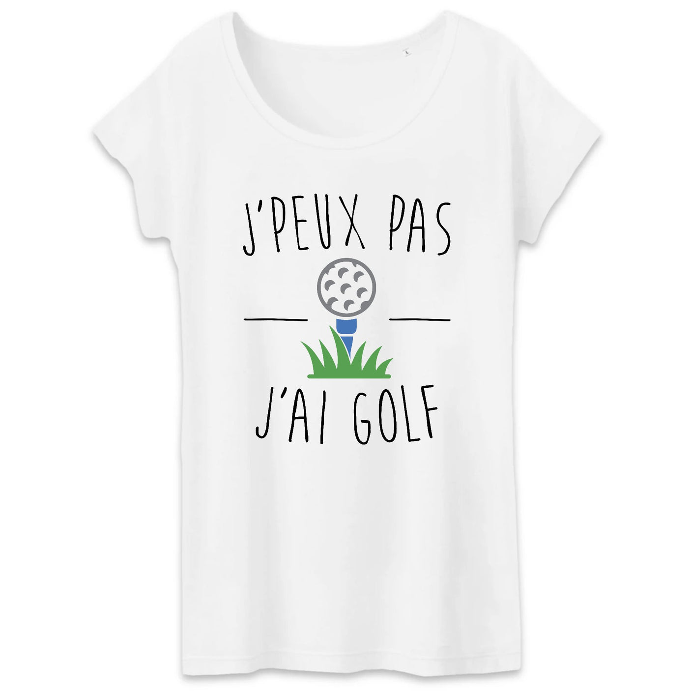 T-Shirt Femme J'peux pas j'ai golf