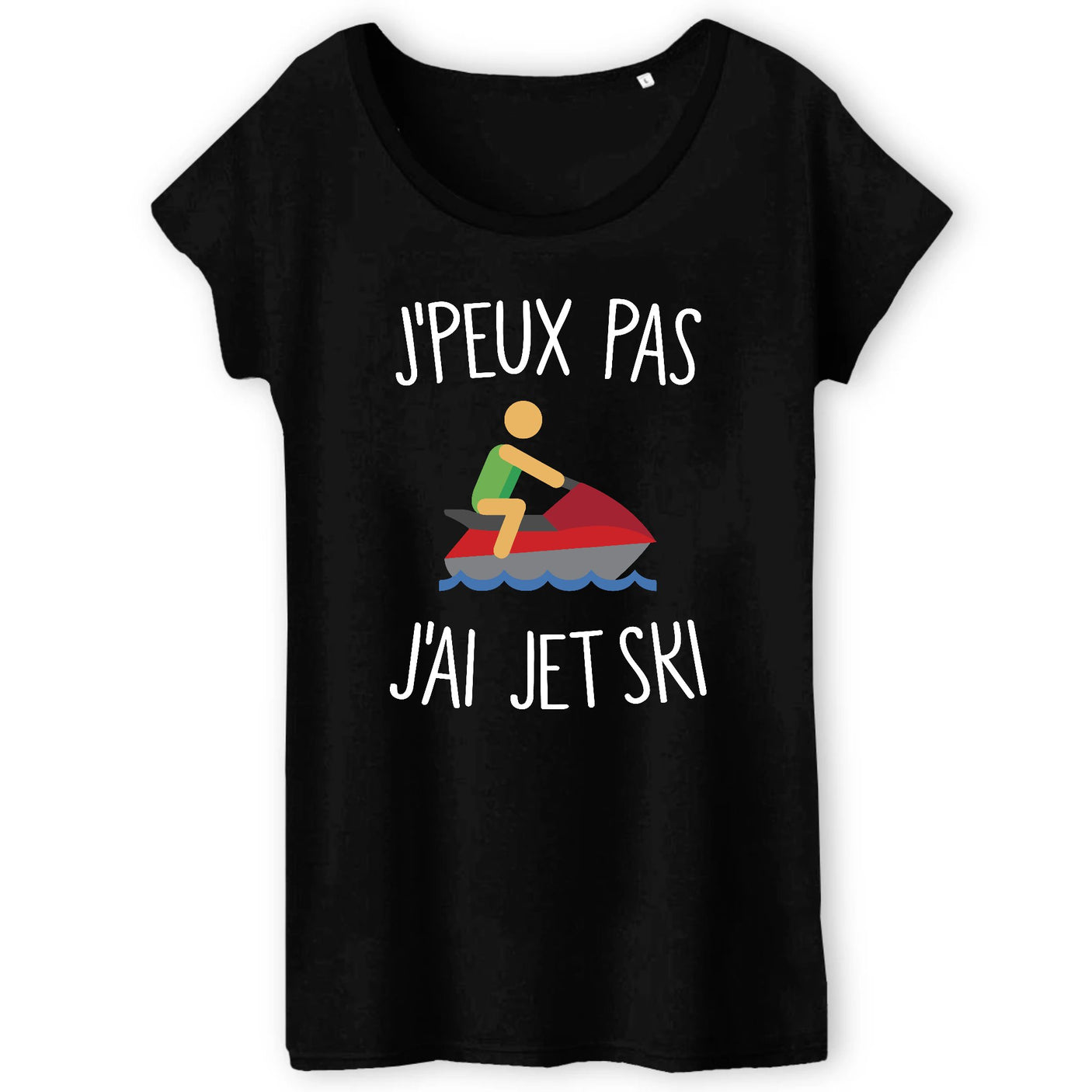 T-Shirt Femme J'peux pas j'ai jet ski