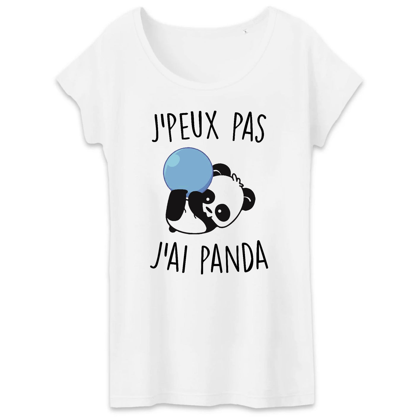 T-Shirt Femme J'peux pas j'ai panda