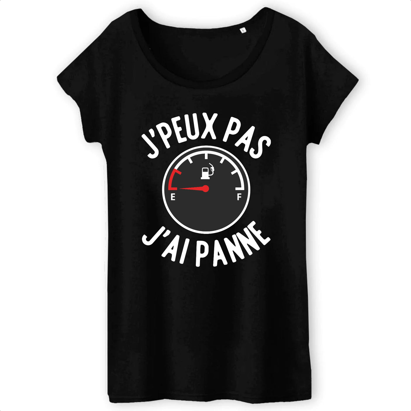T-Shirt Femme J'peux pas j'ai panne