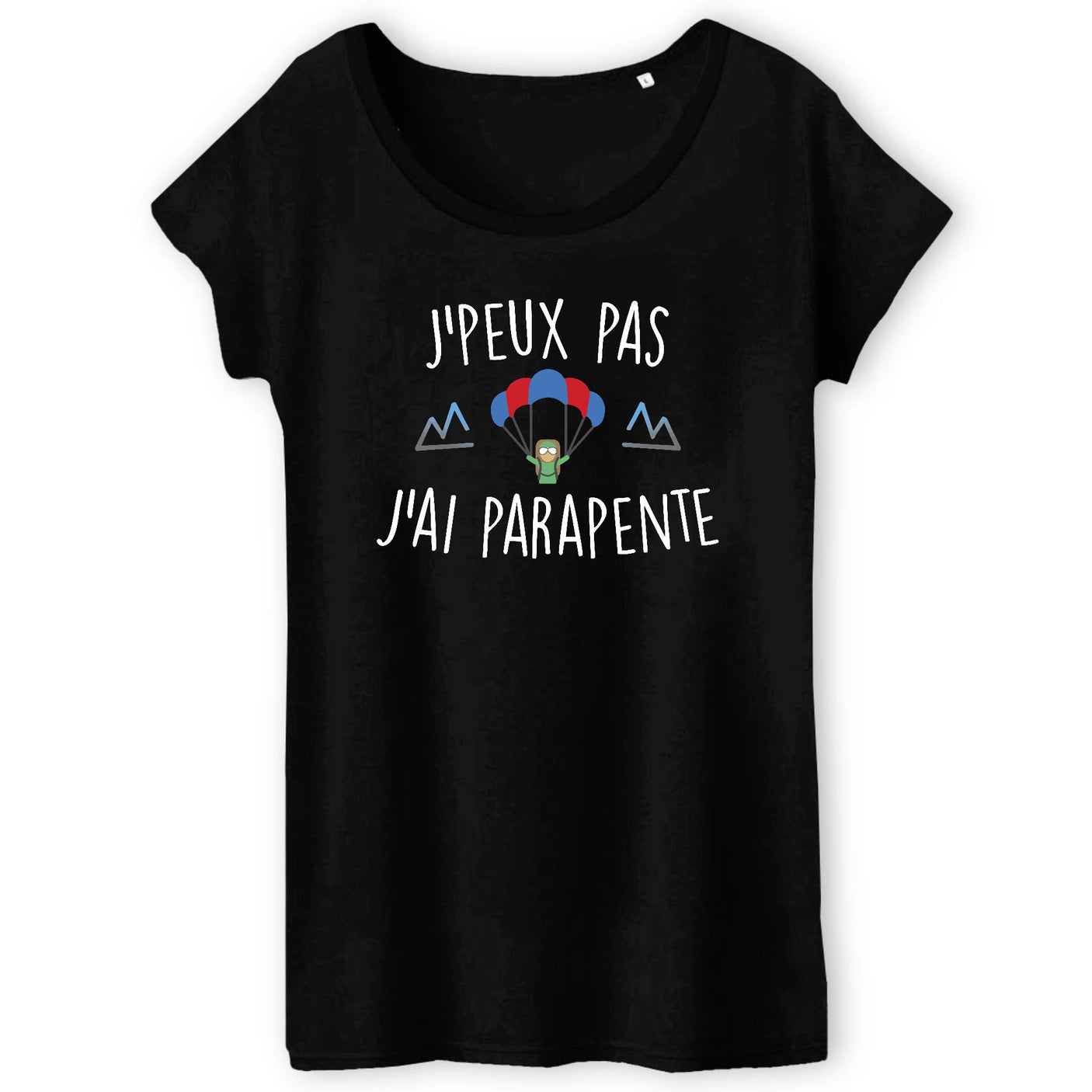 T-Shirt Femme J'peux pas j'ai parapente