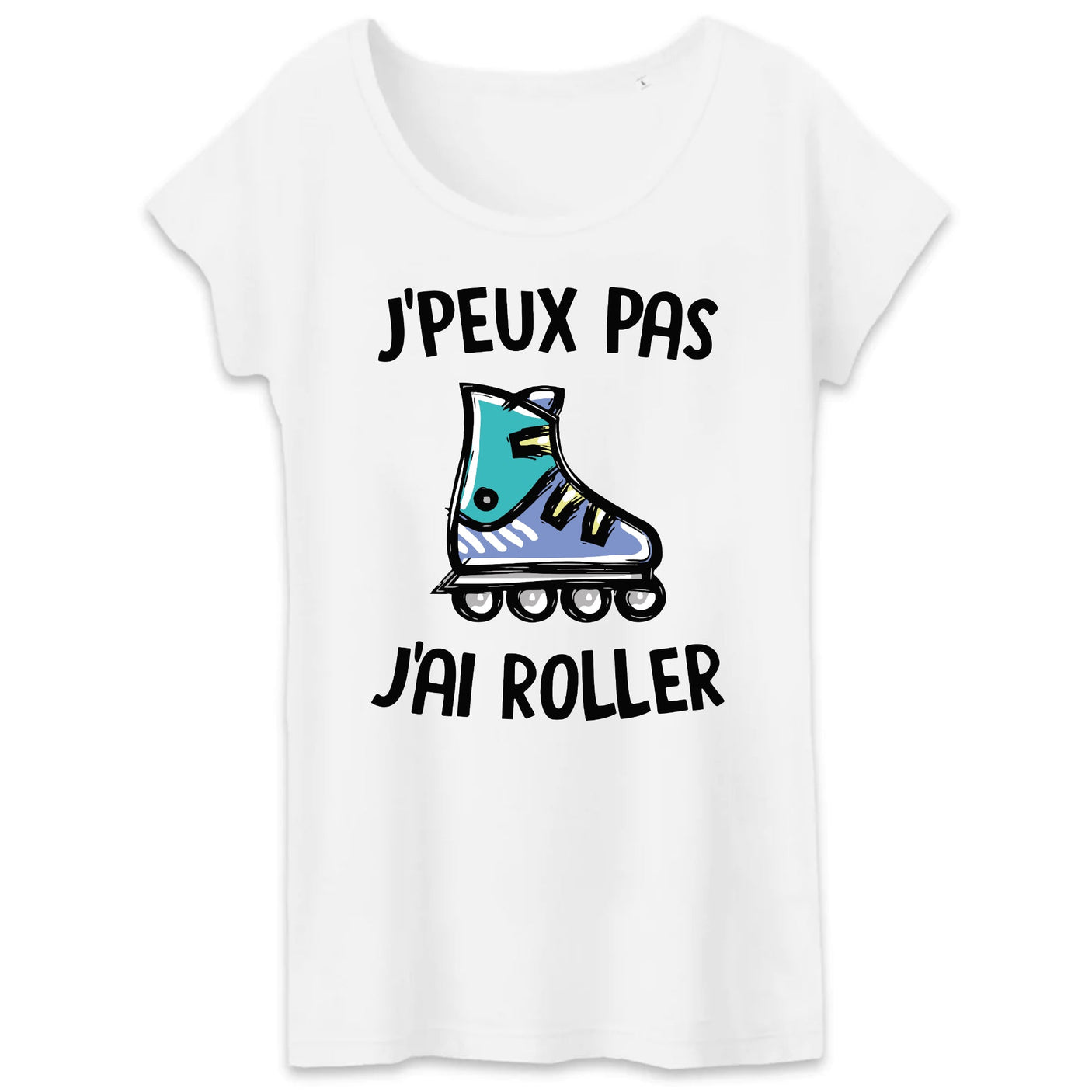 T-Shirt Femme J'peux pas j'ai roller