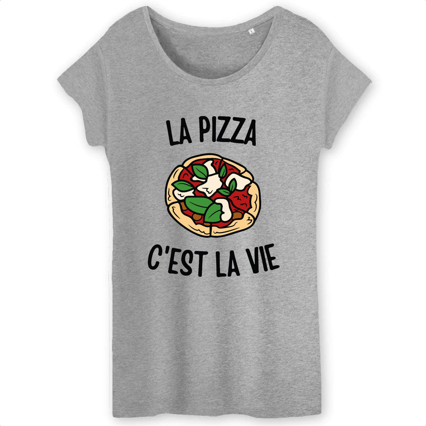 T-Shirt Femme La pizza c'est la vie
