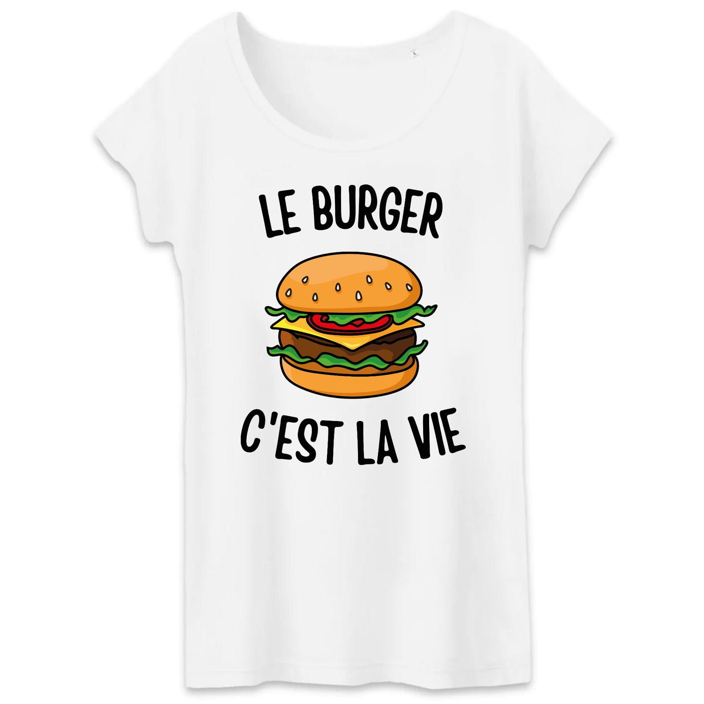 T-Shirt Femme Le burger c'est la vie