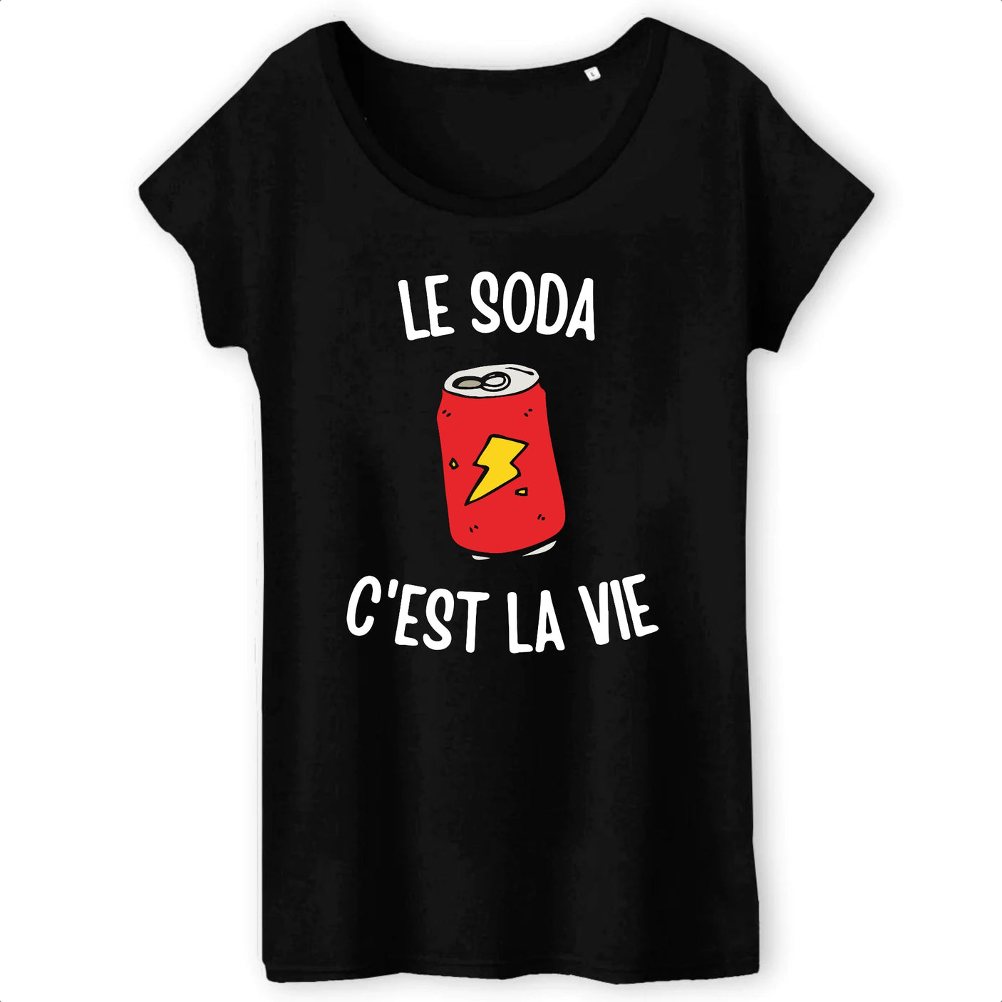 T-Shirt Femme Le soda c'est la vie