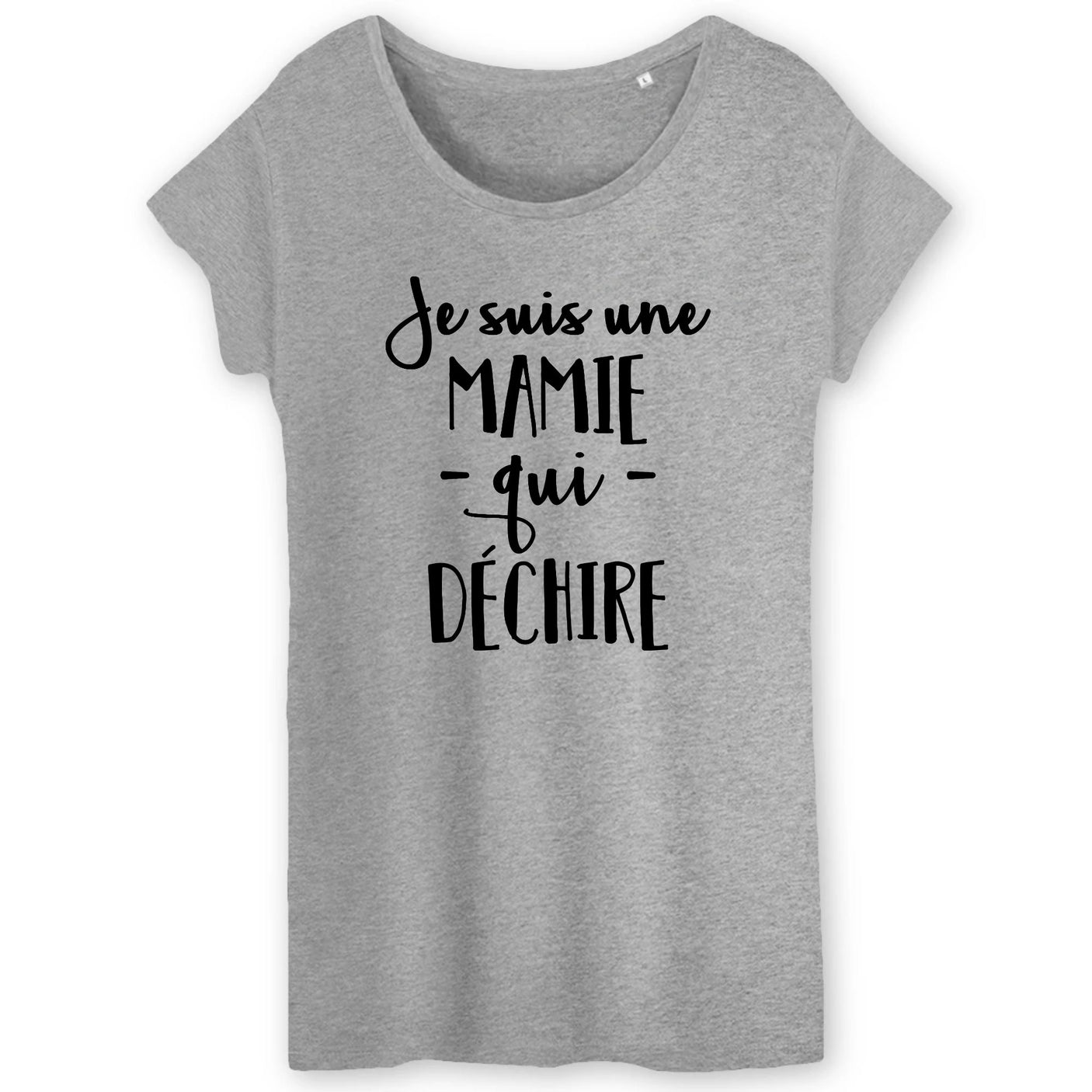 T-Shirt Femme Mamie qui déchire