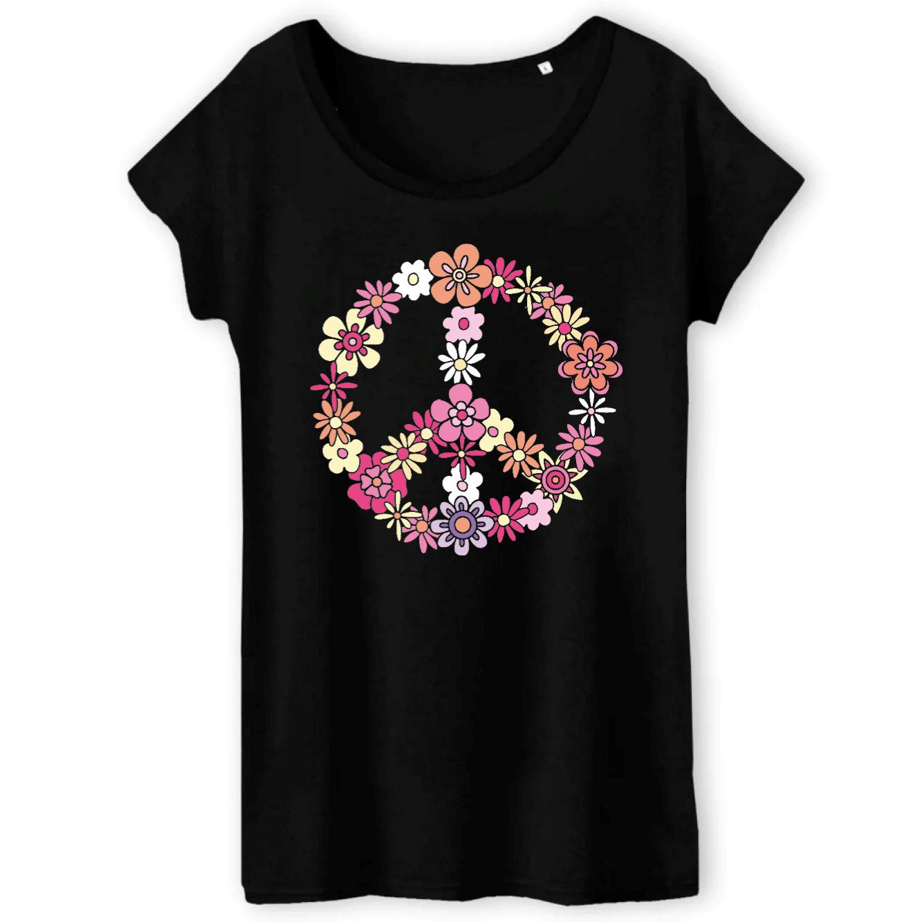 T-Shirt Femme Peace and Love
