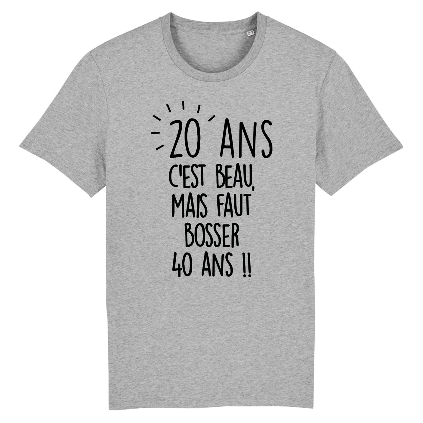 T-Shirt Homme Anniversaire 20 ans