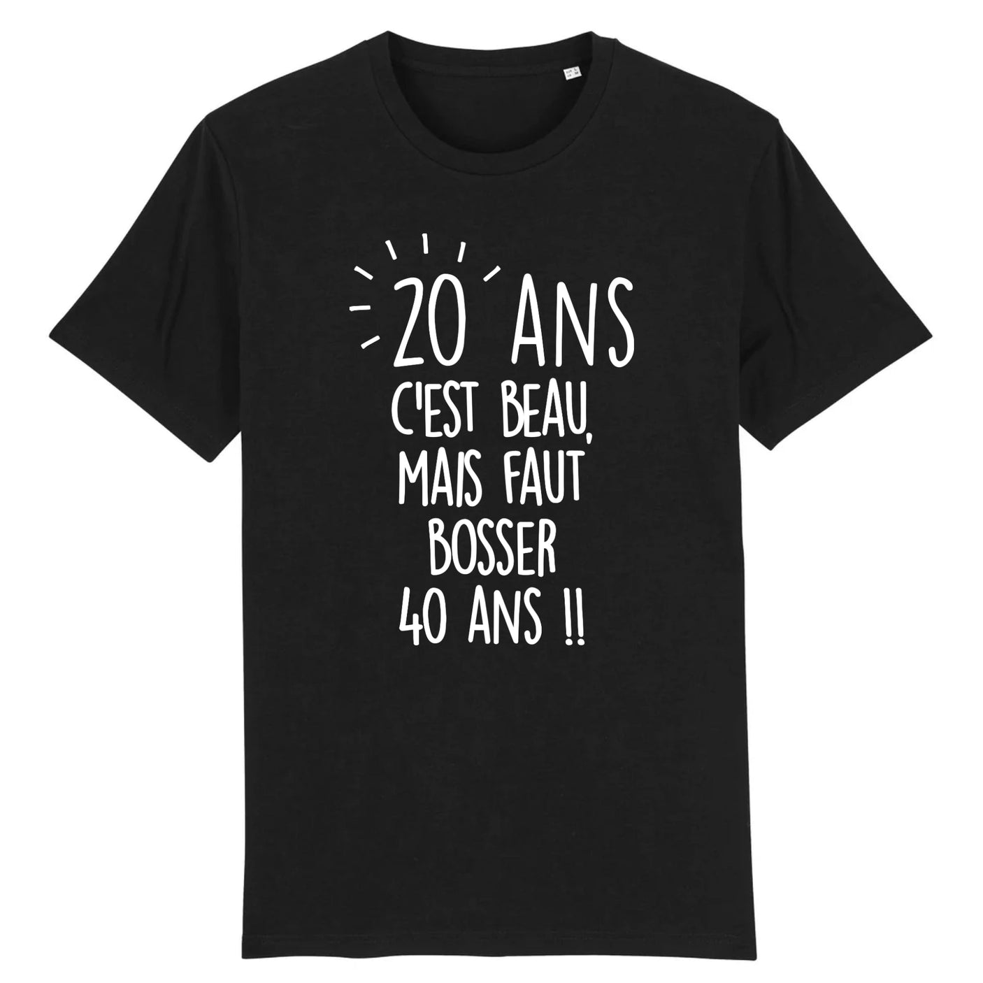T-Shirt Homme Anniversaire 20 ans