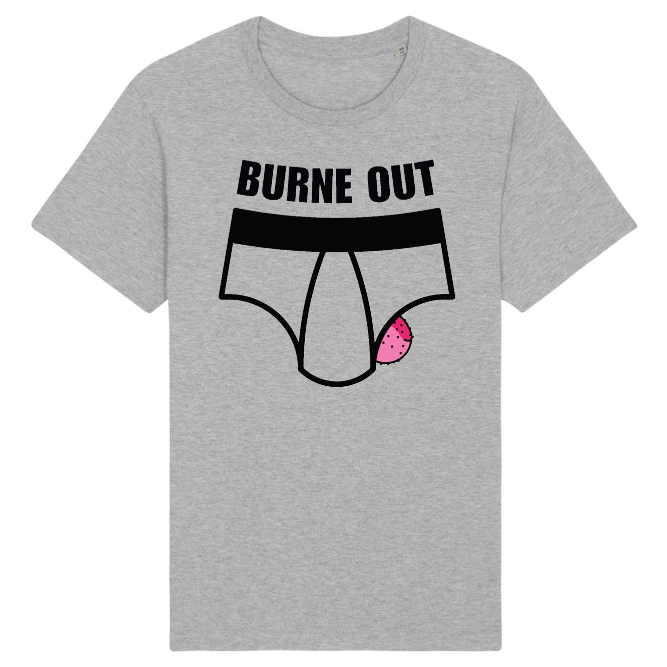 T-Shirt Homme Burne out