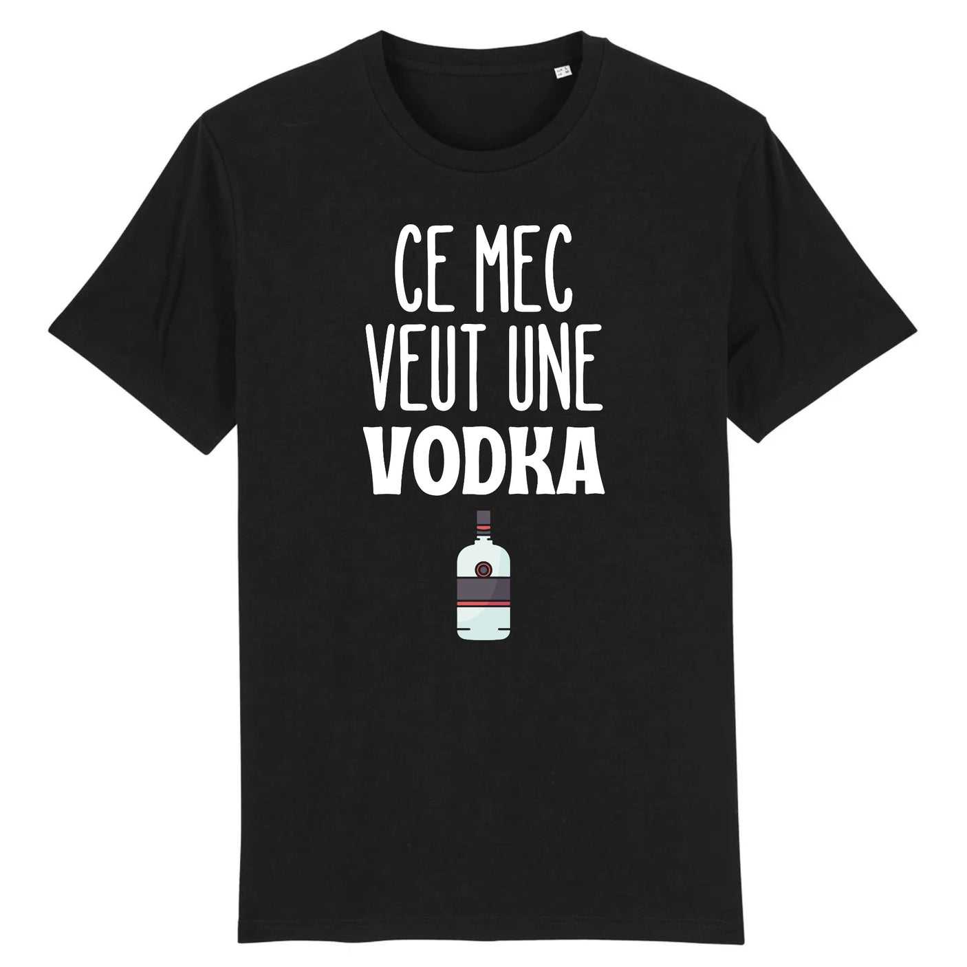 T-Shirt Homme Ce mec veut une vodka