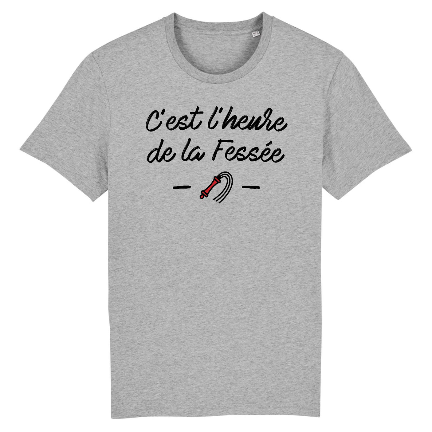 T-Shirt Homme C'est l'heure de la fessée