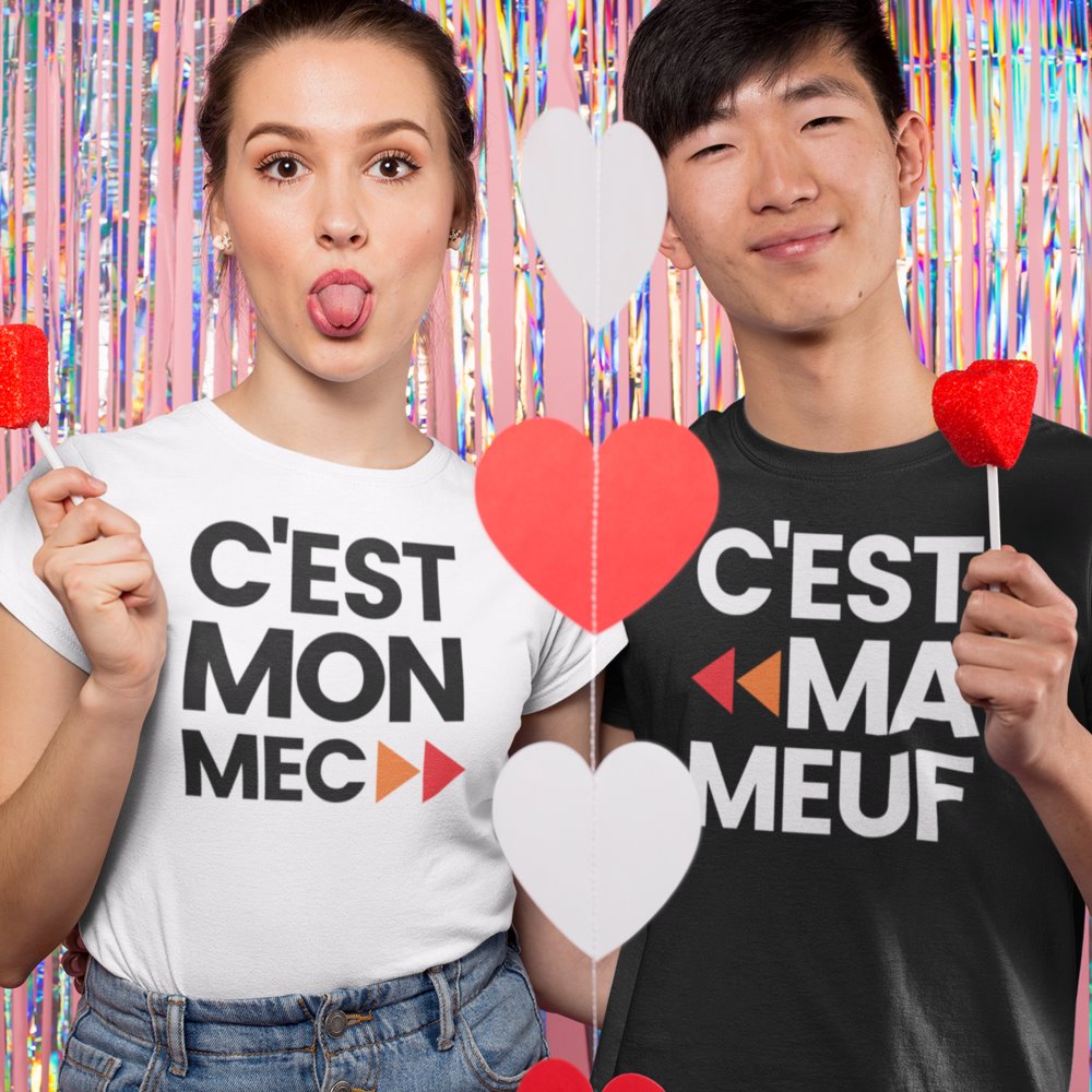 T-Shirt Homme C'est ma meuf