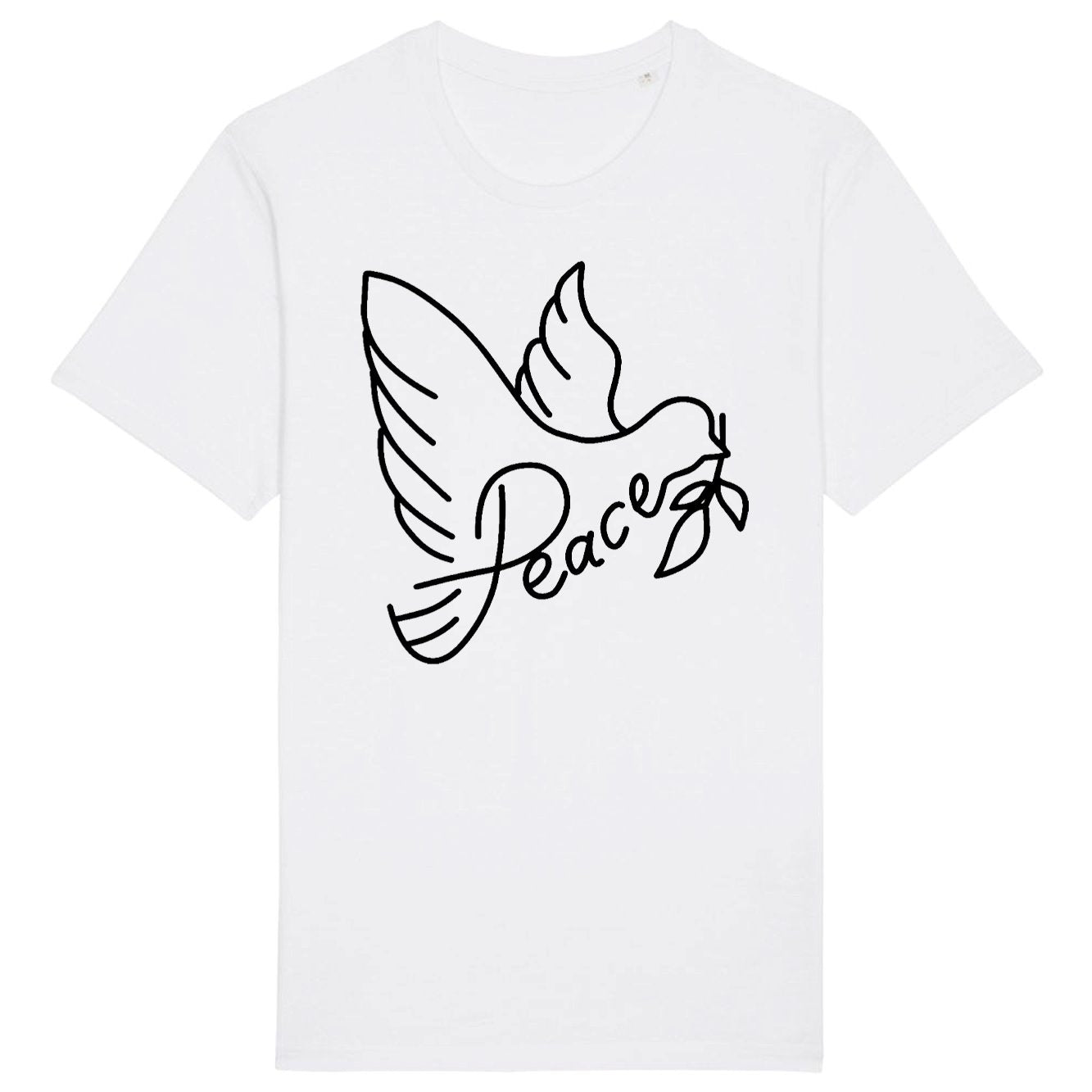 T-Shirt Homme Colombe de la paix