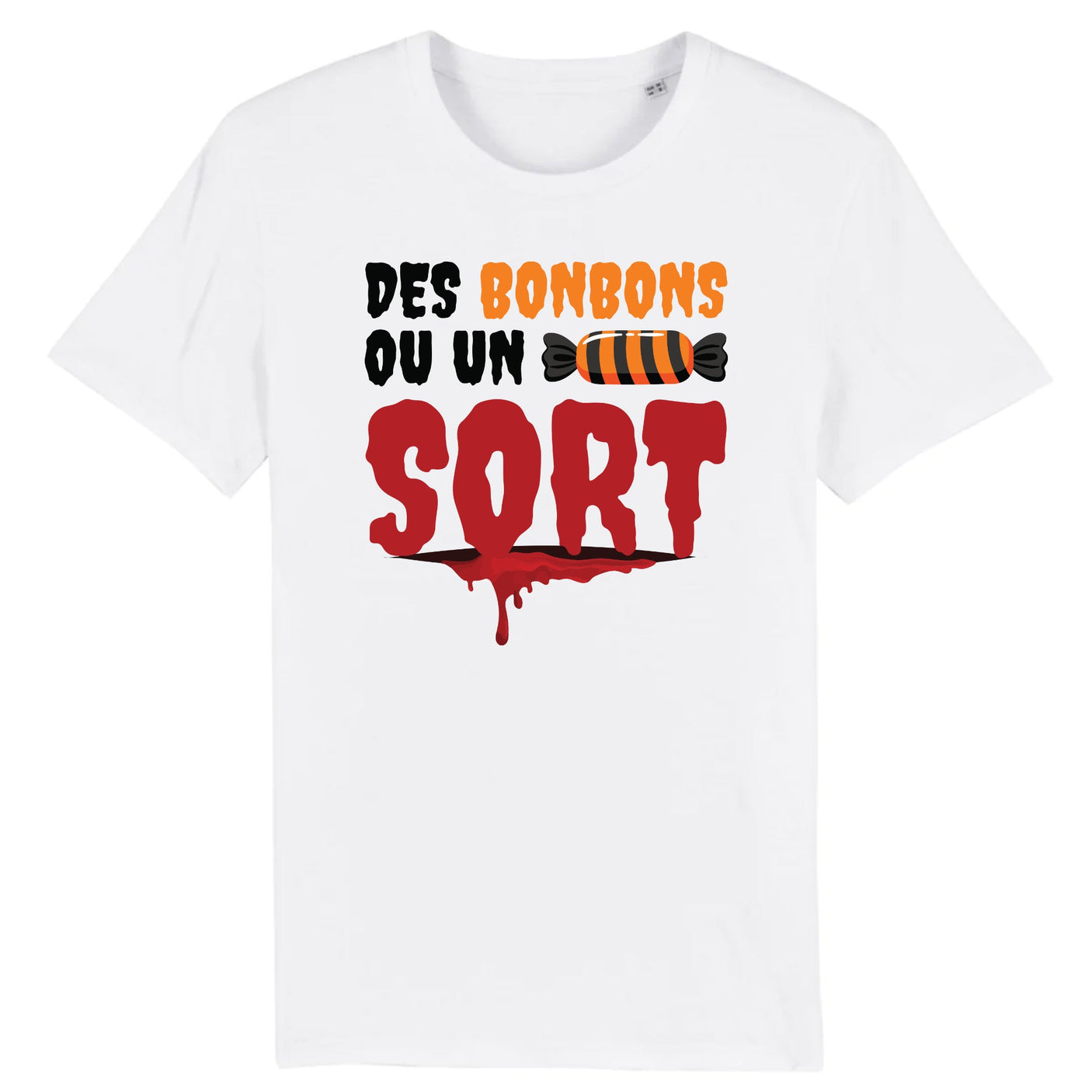 T-Shirt Homme Des bonbons ou un sort