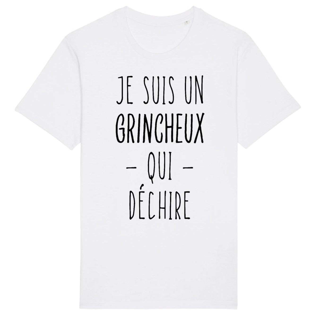 T-Shirt Homme Grincheux qui déchire
