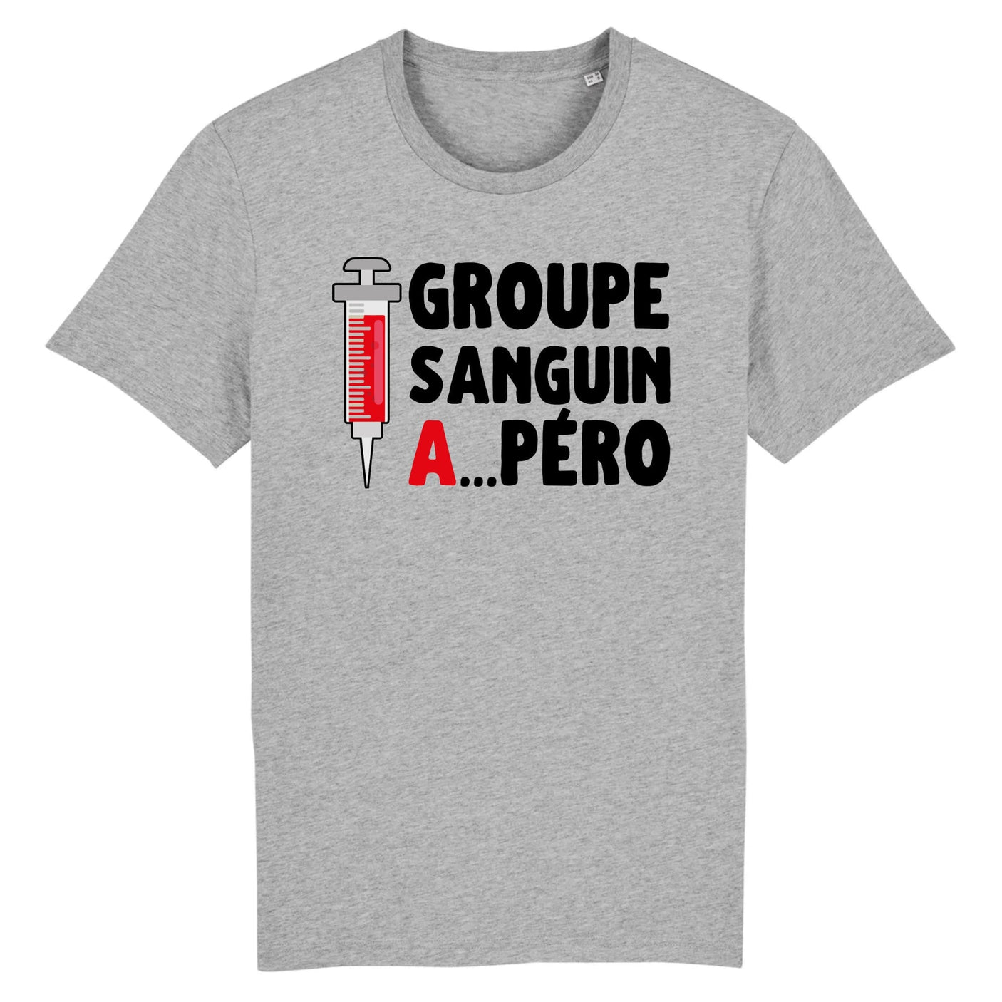 T-Shirt Homme Groupe sanguin Apéro