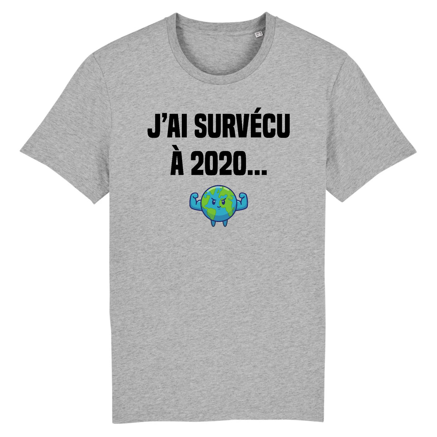 T-Shirt Homme J'ai survécu à 2020