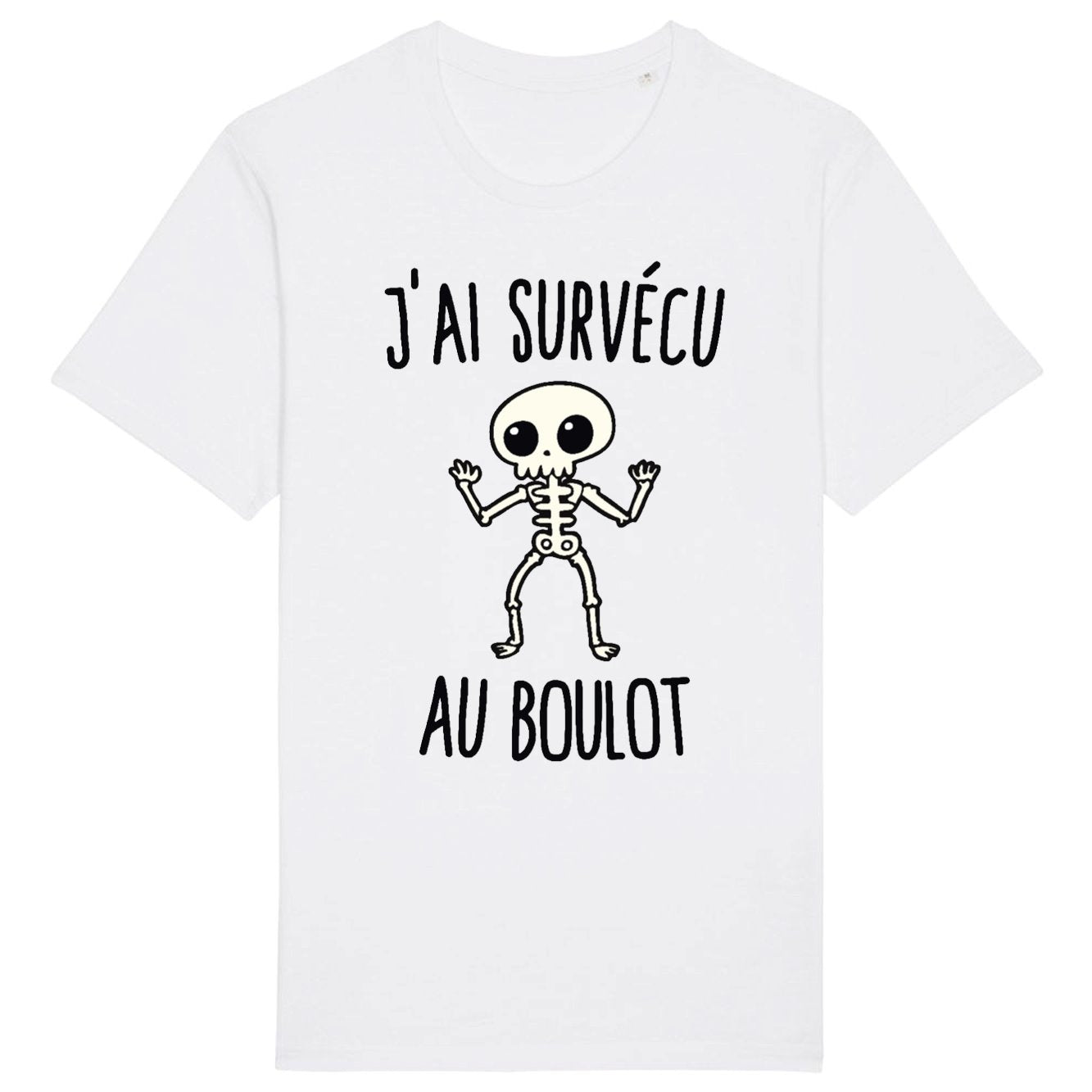 T-Shirt Homme J'ai survécu au boulot