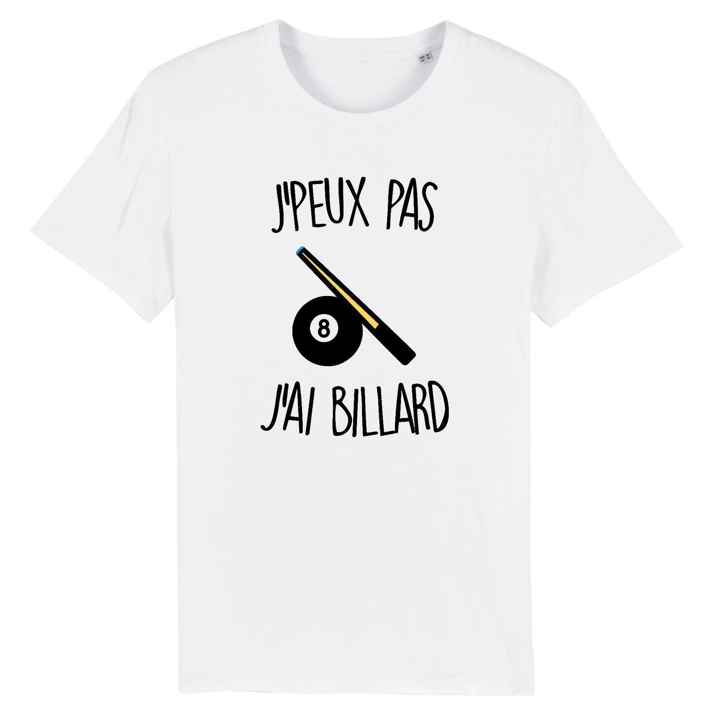 T-Shirt Homme J'peux pas j'ai billard