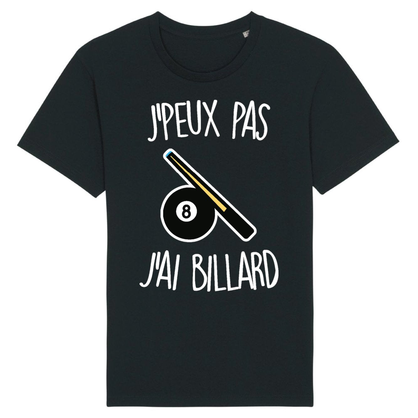 T-Shirt Homme J'peux pas j'ai billard