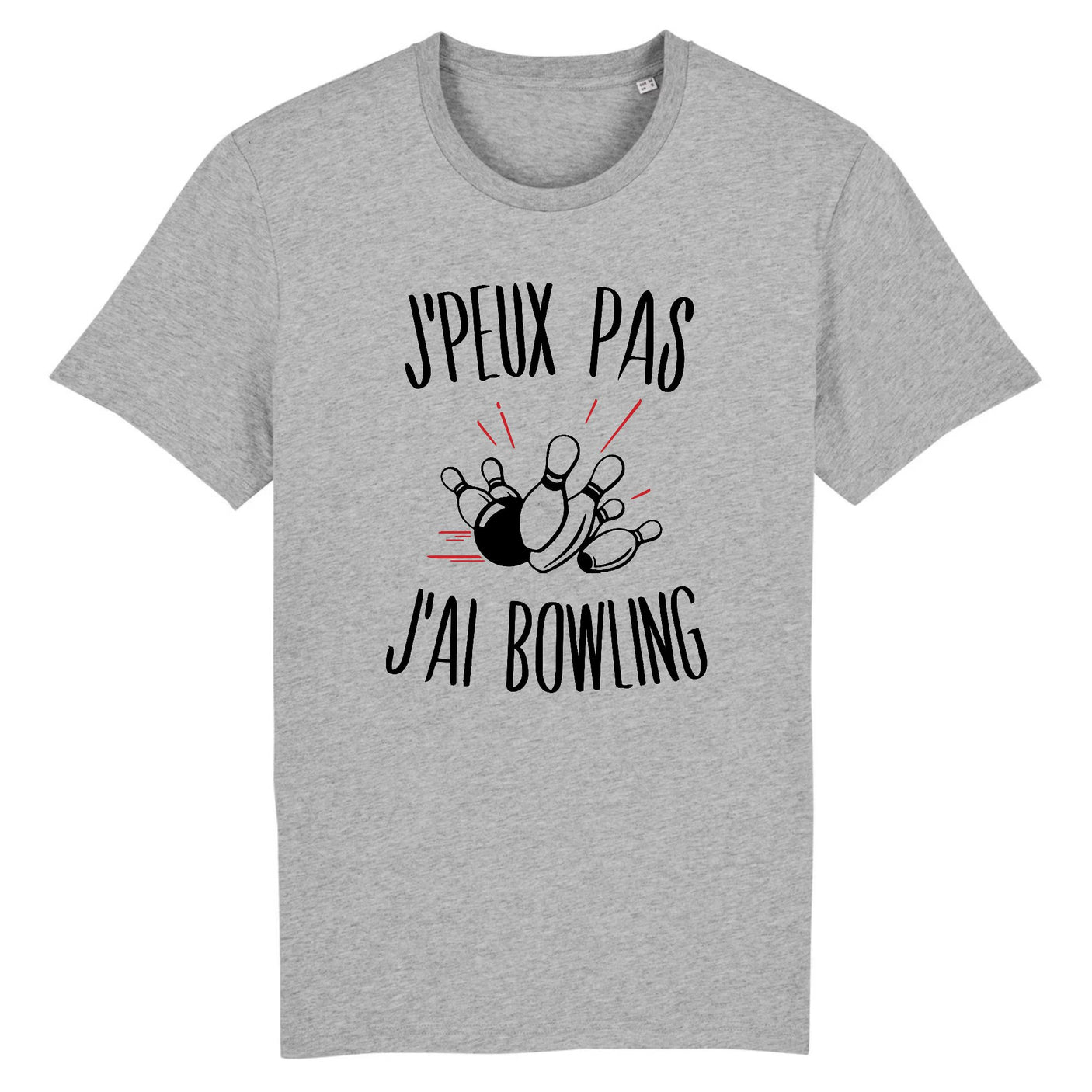 T-Shirt Homme J'peux pas j'ai bowling