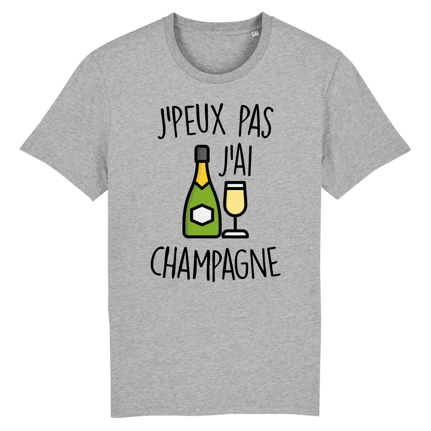 T-Shirt Homme J'peux pas j'ai champagne