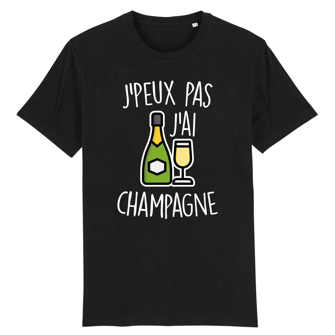 T-Shirt Homme J'peux pas j'ai champagne