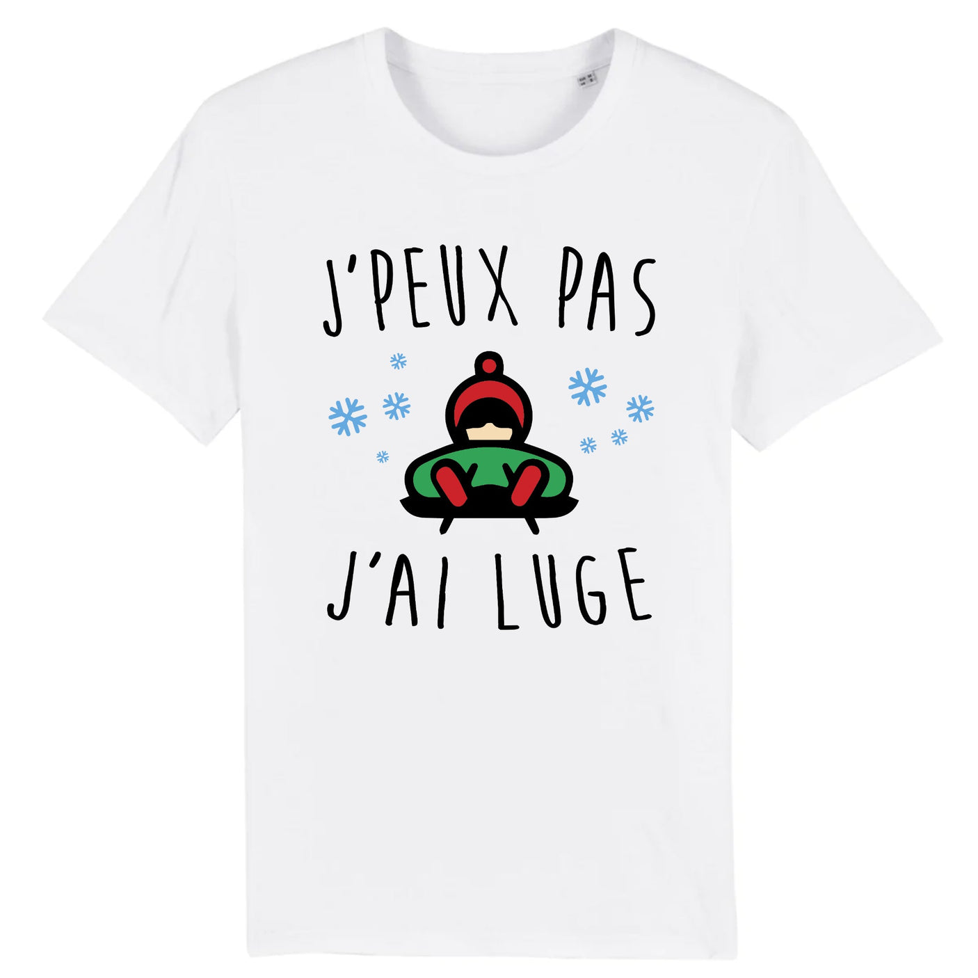 T-Shirt Homme J'peux pas j'ai luge