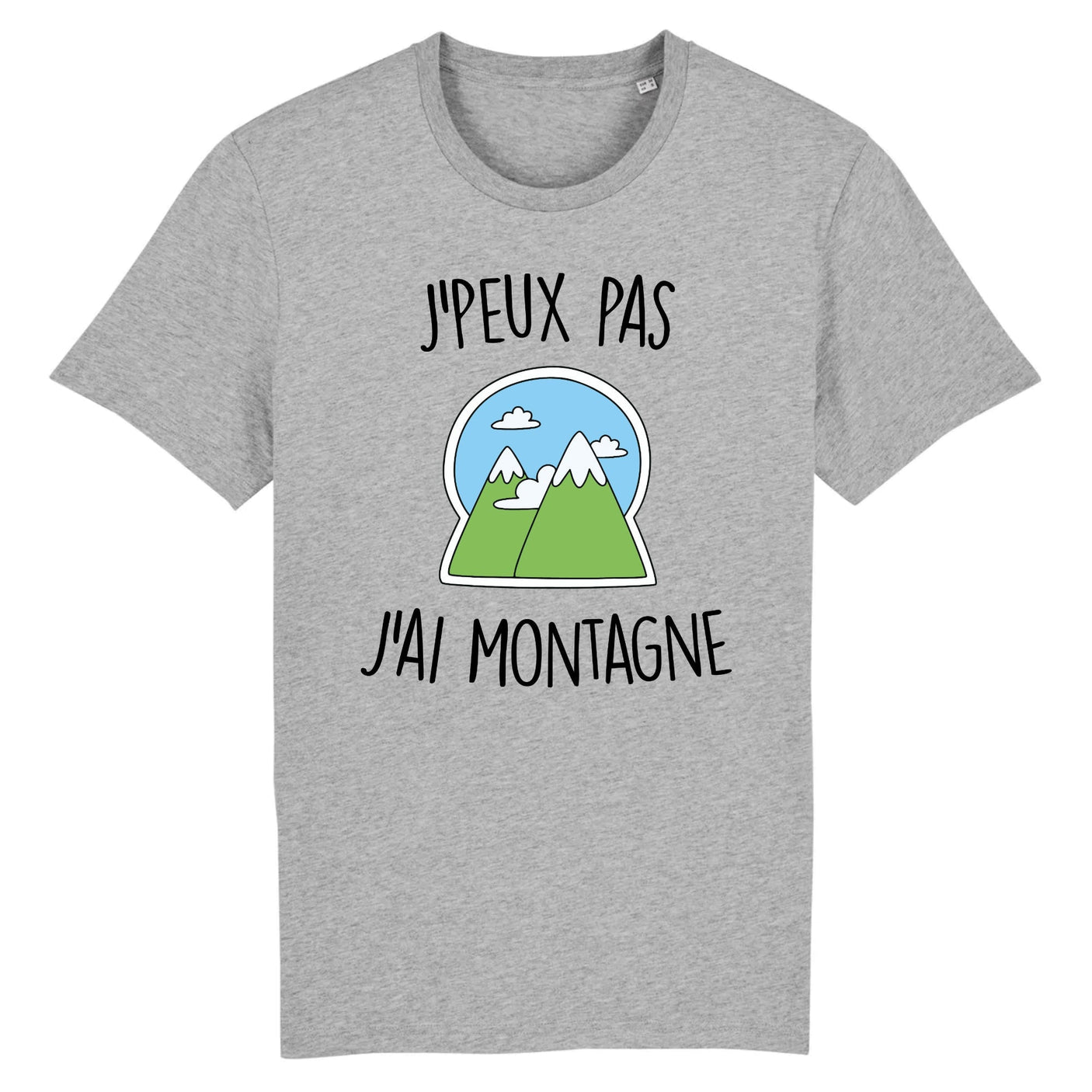 T-Shirt Homme J'peux pas j'ai montagne