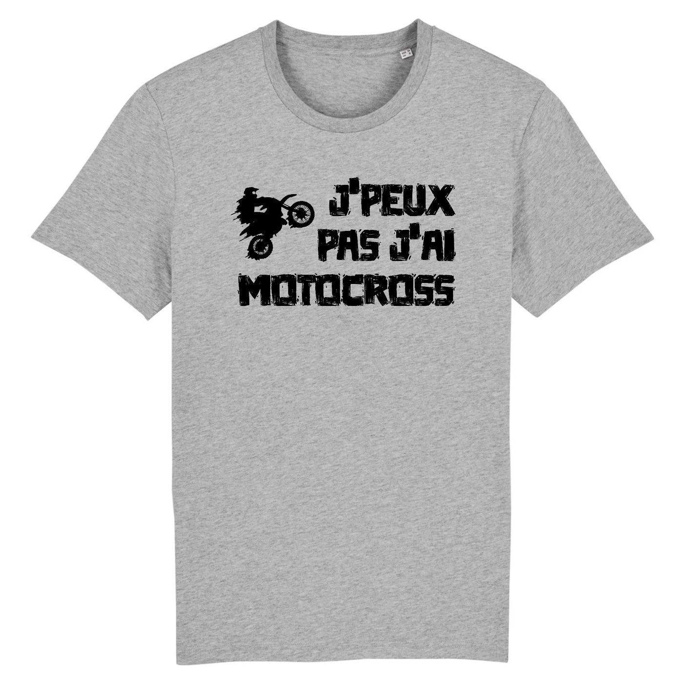 T-Shirt Homme J'peux pas j'ai motocross