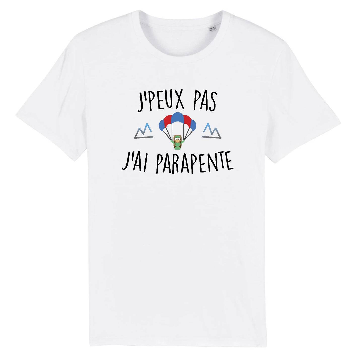 T-Shirt Homme J'peux pas j'ai parapente
