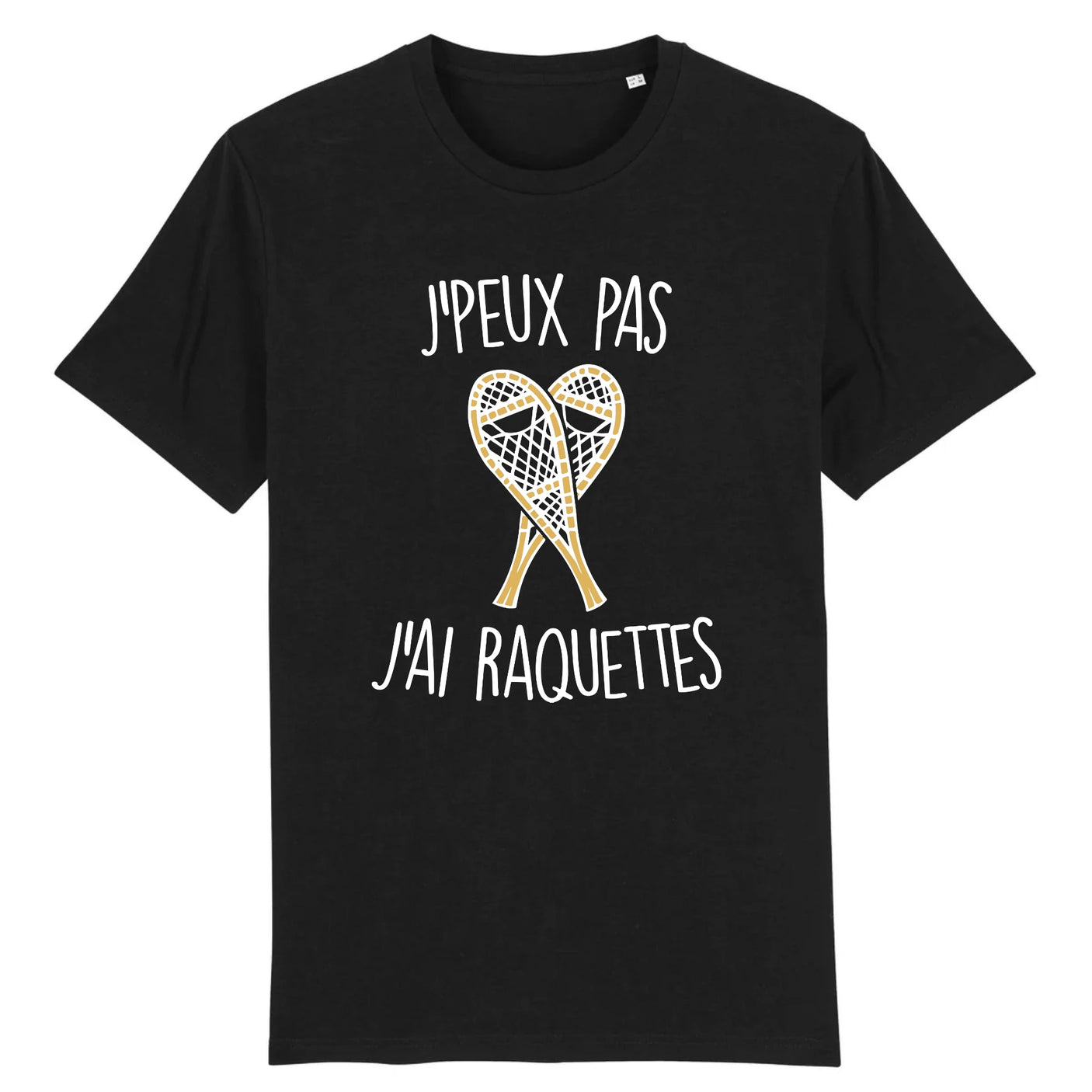 T-Shirt Homme J'peux pas j'ai raquettes