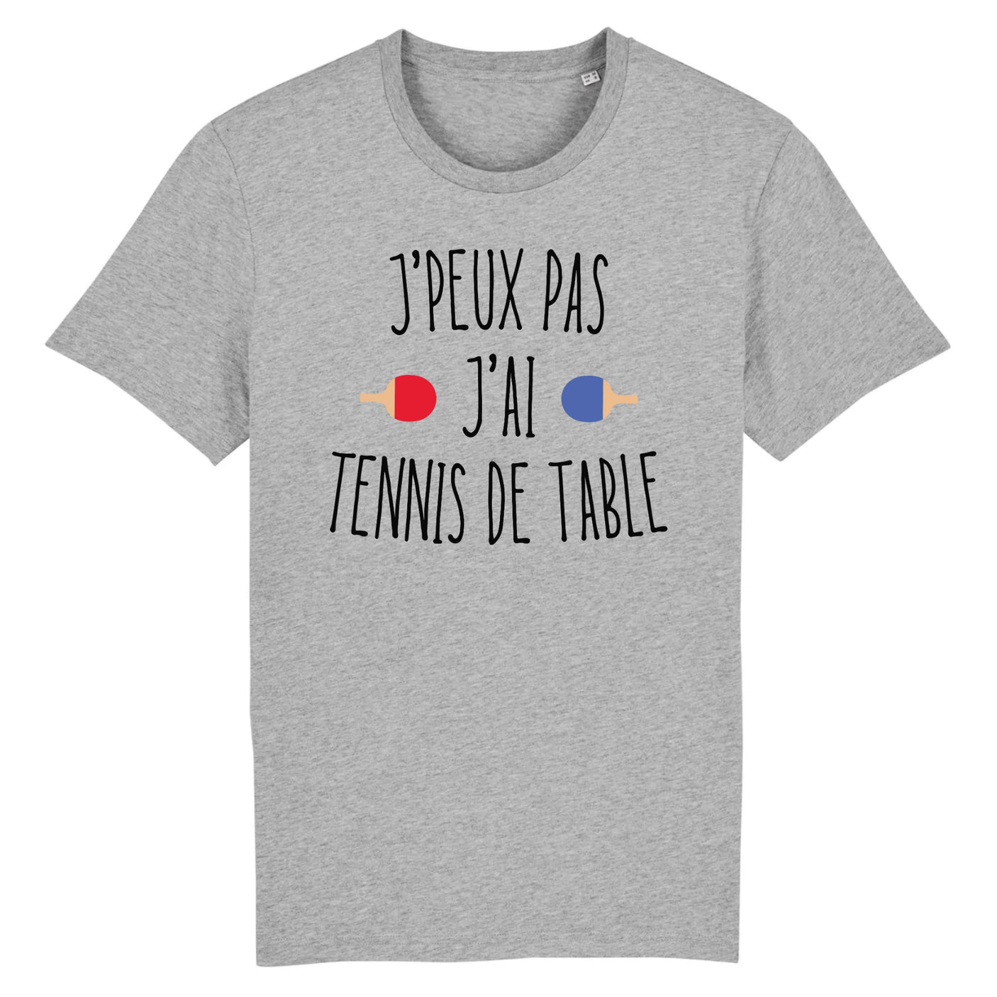 T-Shirt Homme J'peux pas j'ai tennis de table
